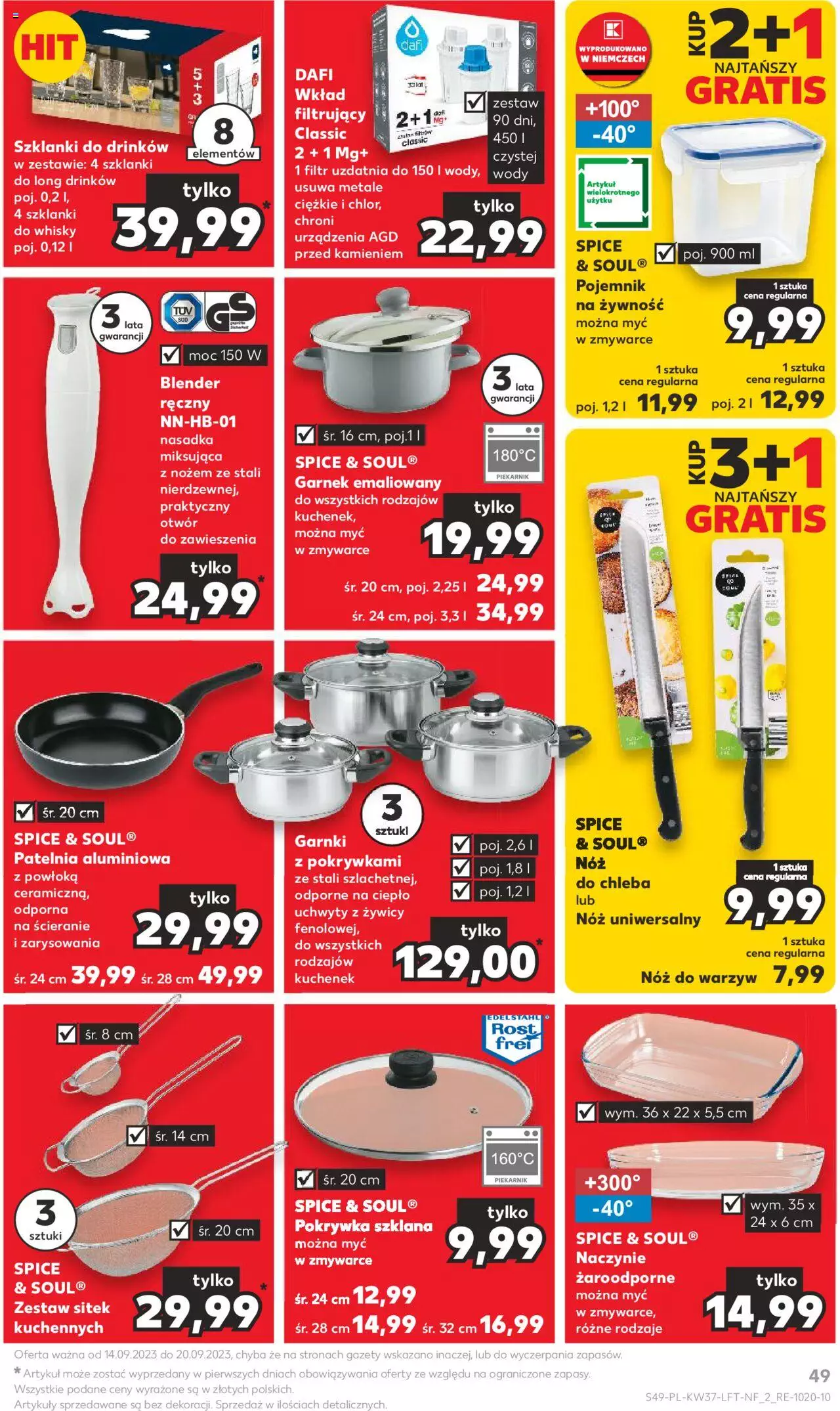 KAUFLAND gazetka ważna od 14.09.2023 do 20.09.2023 strona 49