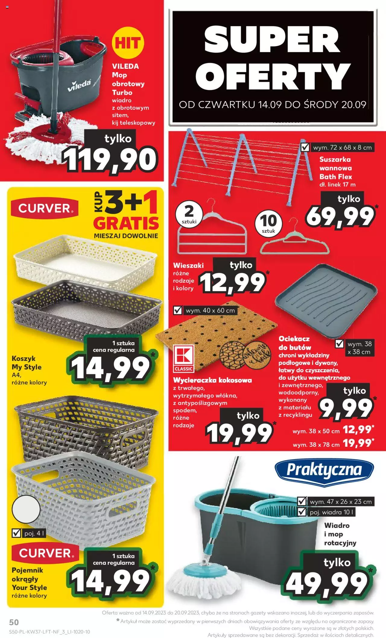 KAUFLAND gazetka ważna od 14.09.2023 do 20.09.2023 strona 50
