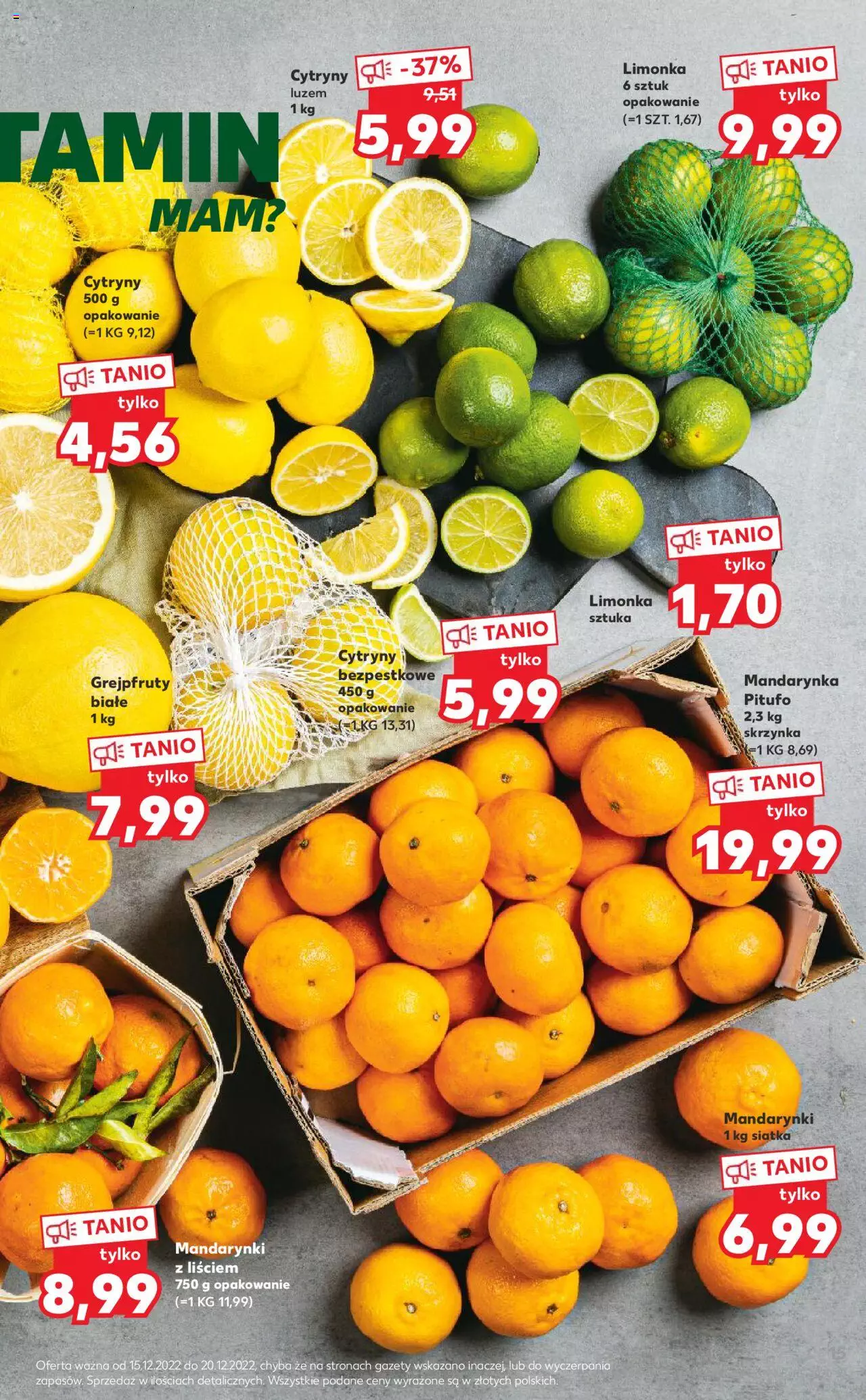 KAUFLAND gazetka ważna od 15.12.2022 do 20.12.2022 strona 15