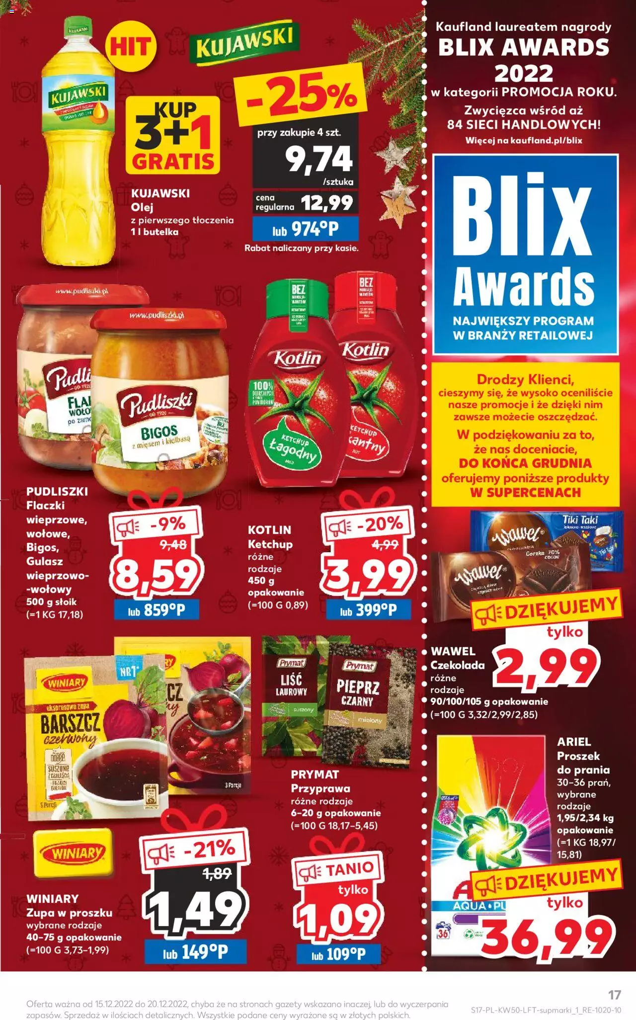 KAUFLAND gazetka ważna od 15.12.2022 do 20.12.2022 strona 17