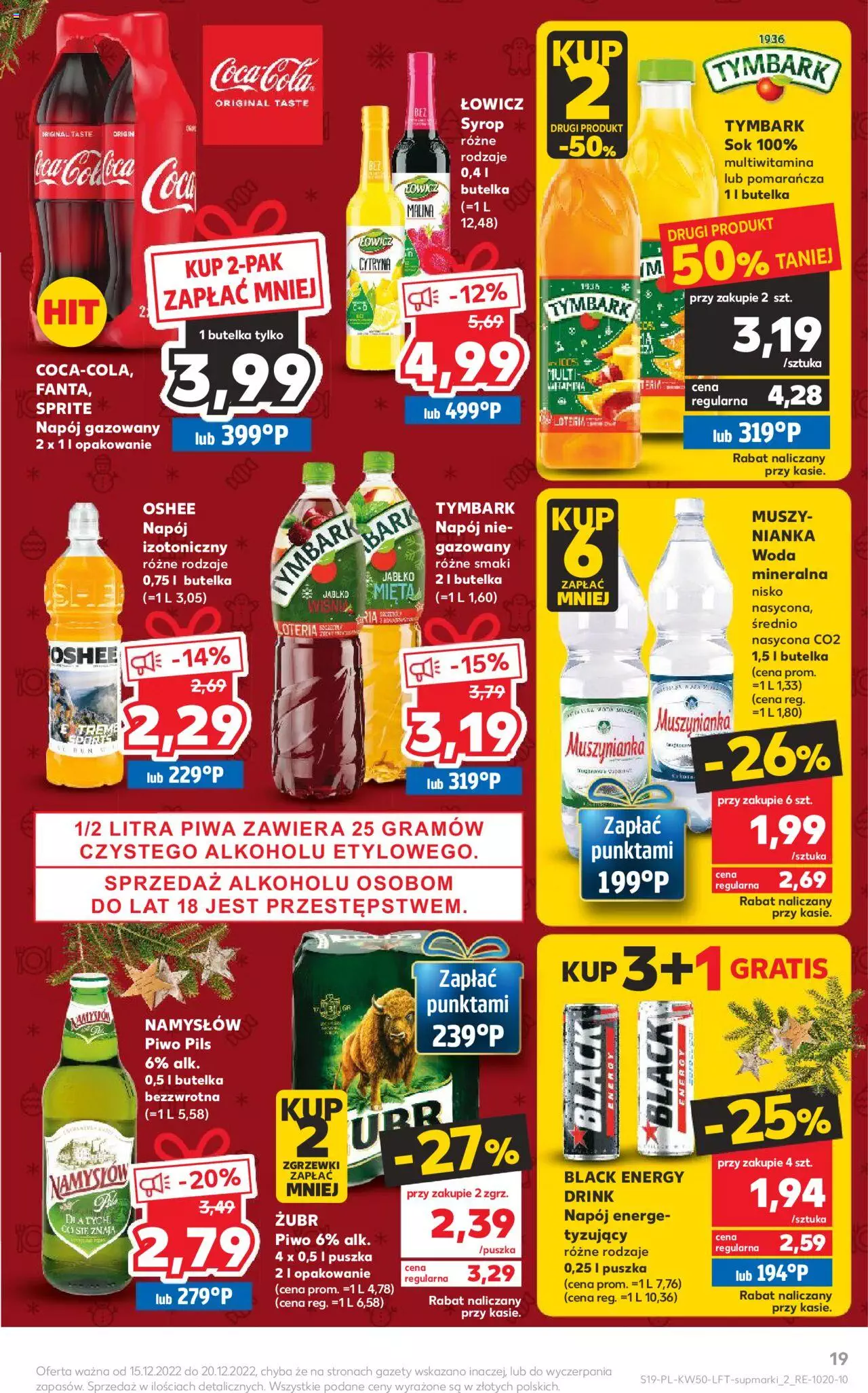 KAUFLAND gazetka ważna od 15.12.2022 do 20.12.2022 strona 19