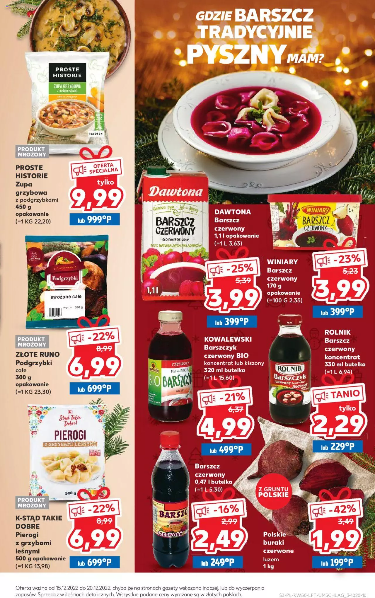 KAUFLAND gazetka ważna od 15.12.2022 do 20.12.2022 strona 3