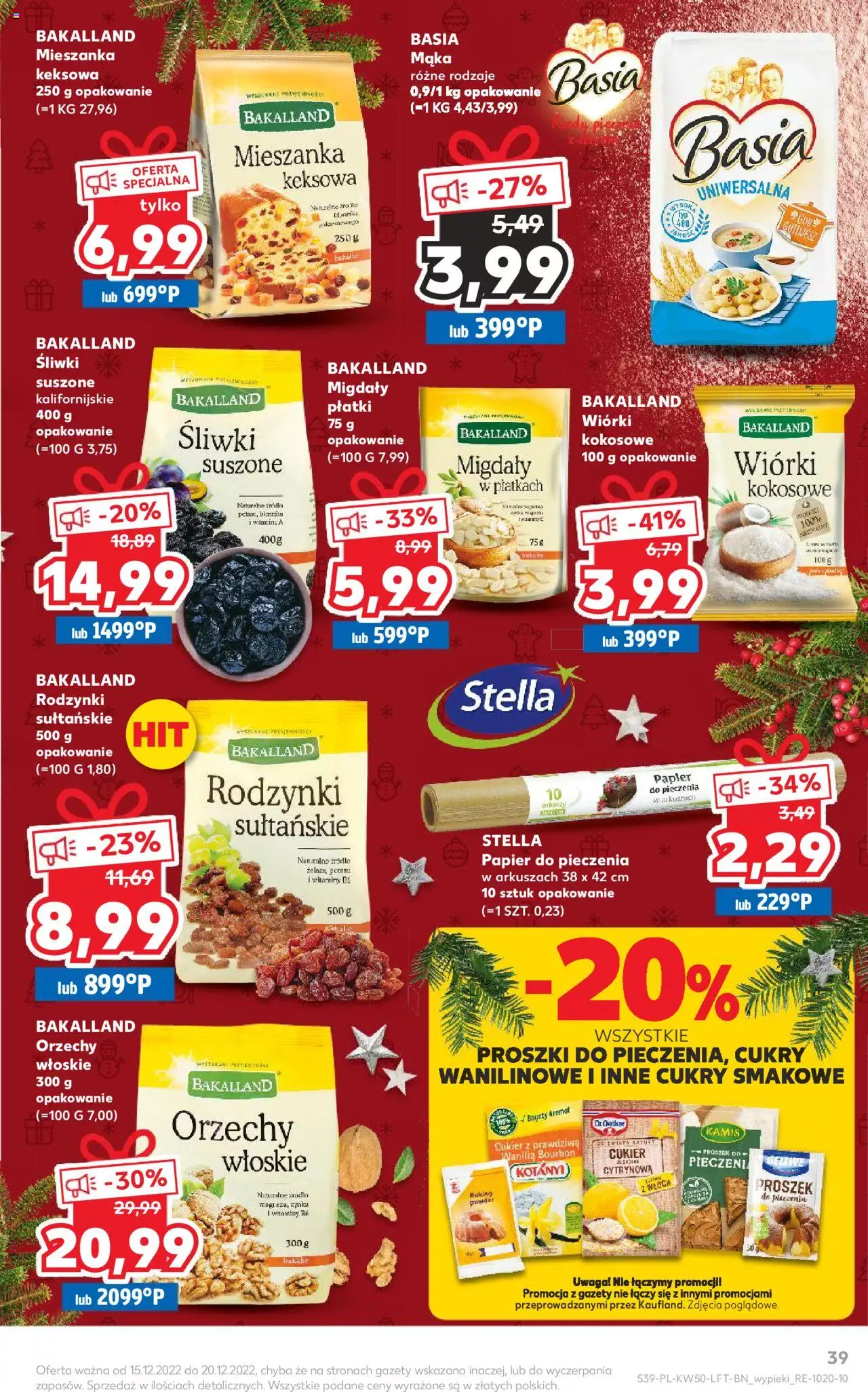 KAUFLAND gazetka ważna od 15.12.2022 do 20.12.2022 strona 39