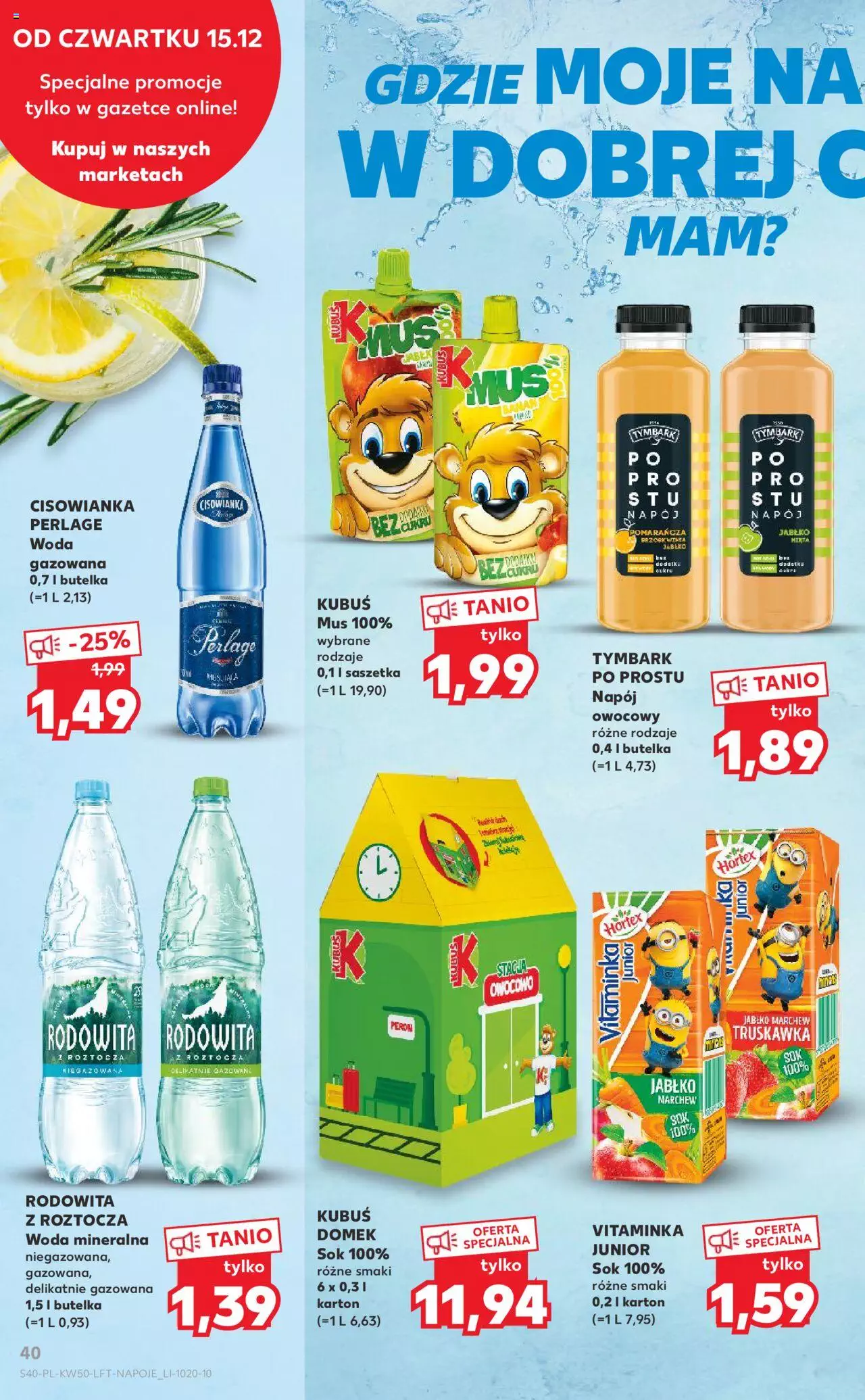 KAUFLAND gazetka ważna od 15.12.2022 do 20.12.2022 strona 40