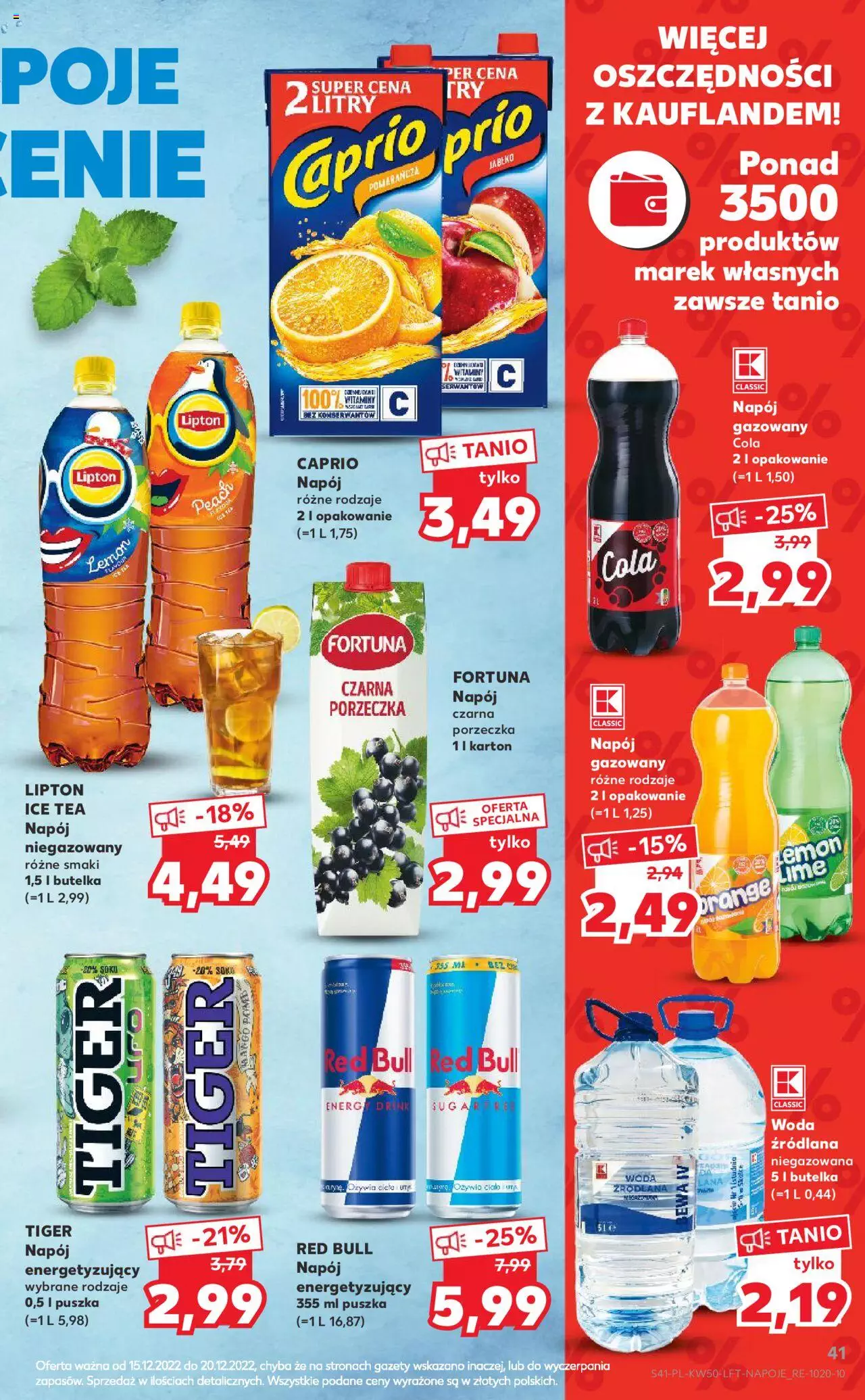 KAUFLAND gazetka ważna od 15.12.2022 do 20.12.2022 strona 41