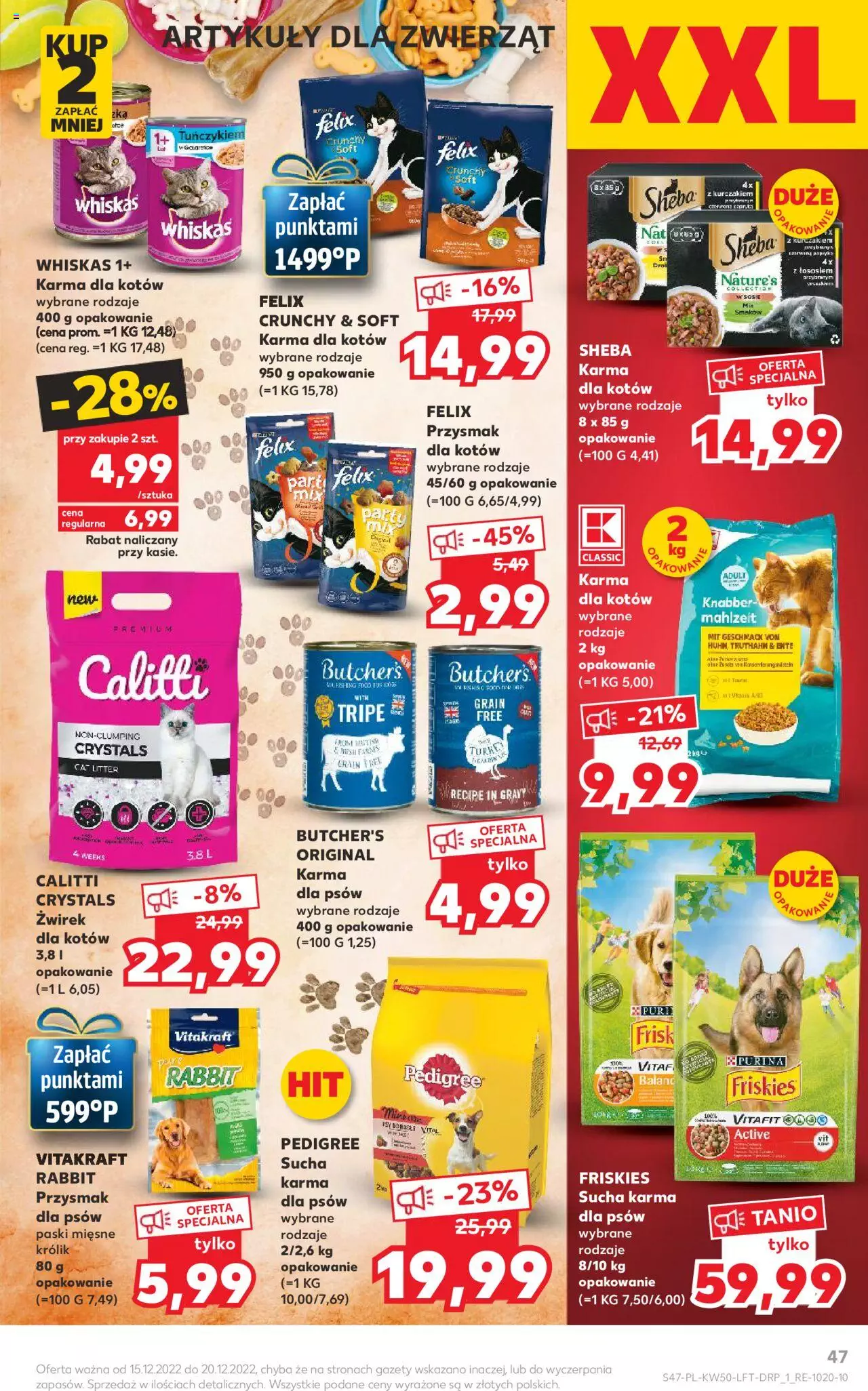 KAUFLAND gazetka ważna od 15.12.2022 do 20.12.2022 strona 47