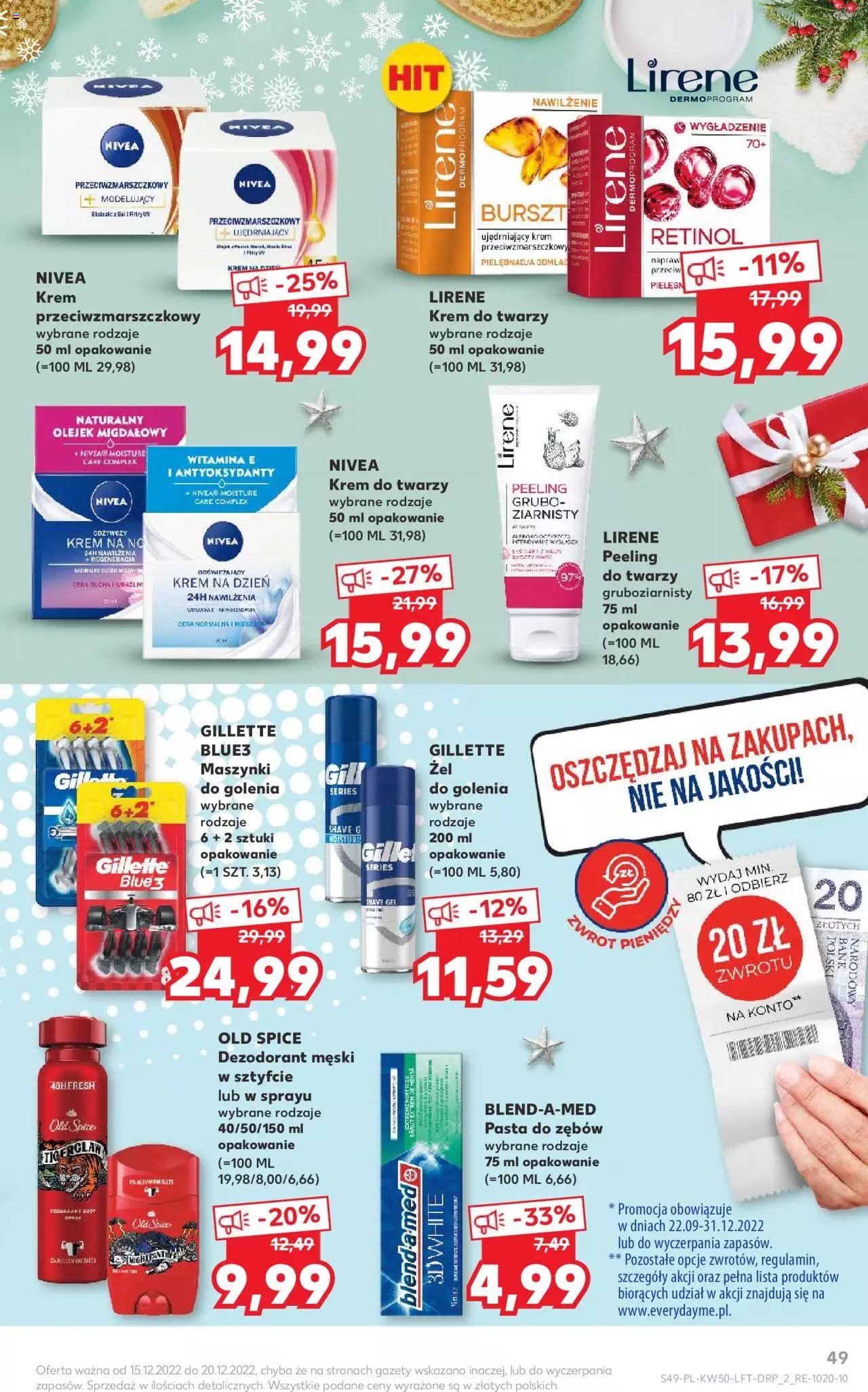 KAUFLAND gazetka ważna od 15.12.2022 do 20.12.2022 strona 49