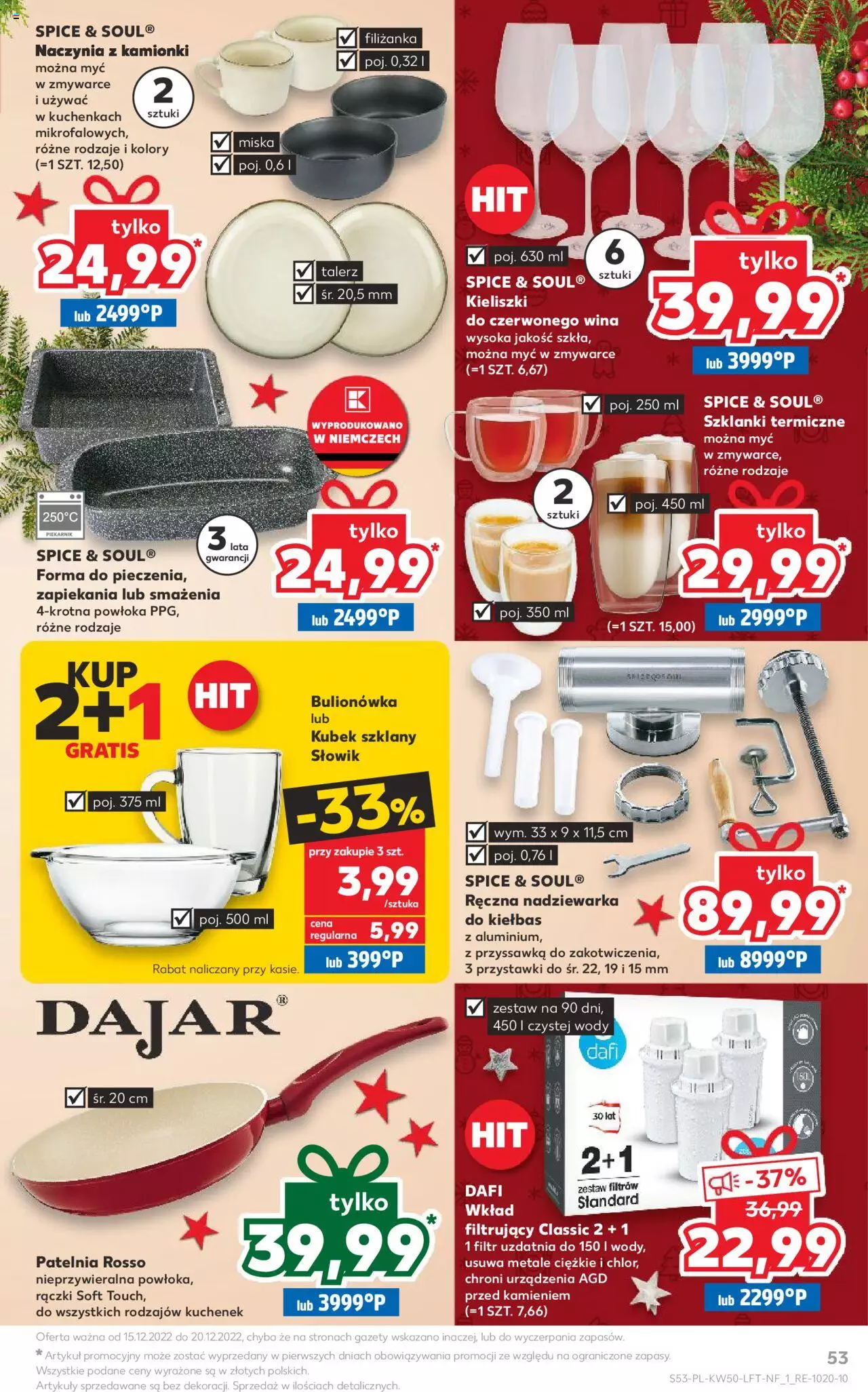 KAUFLAND gazetka ważna od 15.12.2022 do 20.12.2022 strona 53