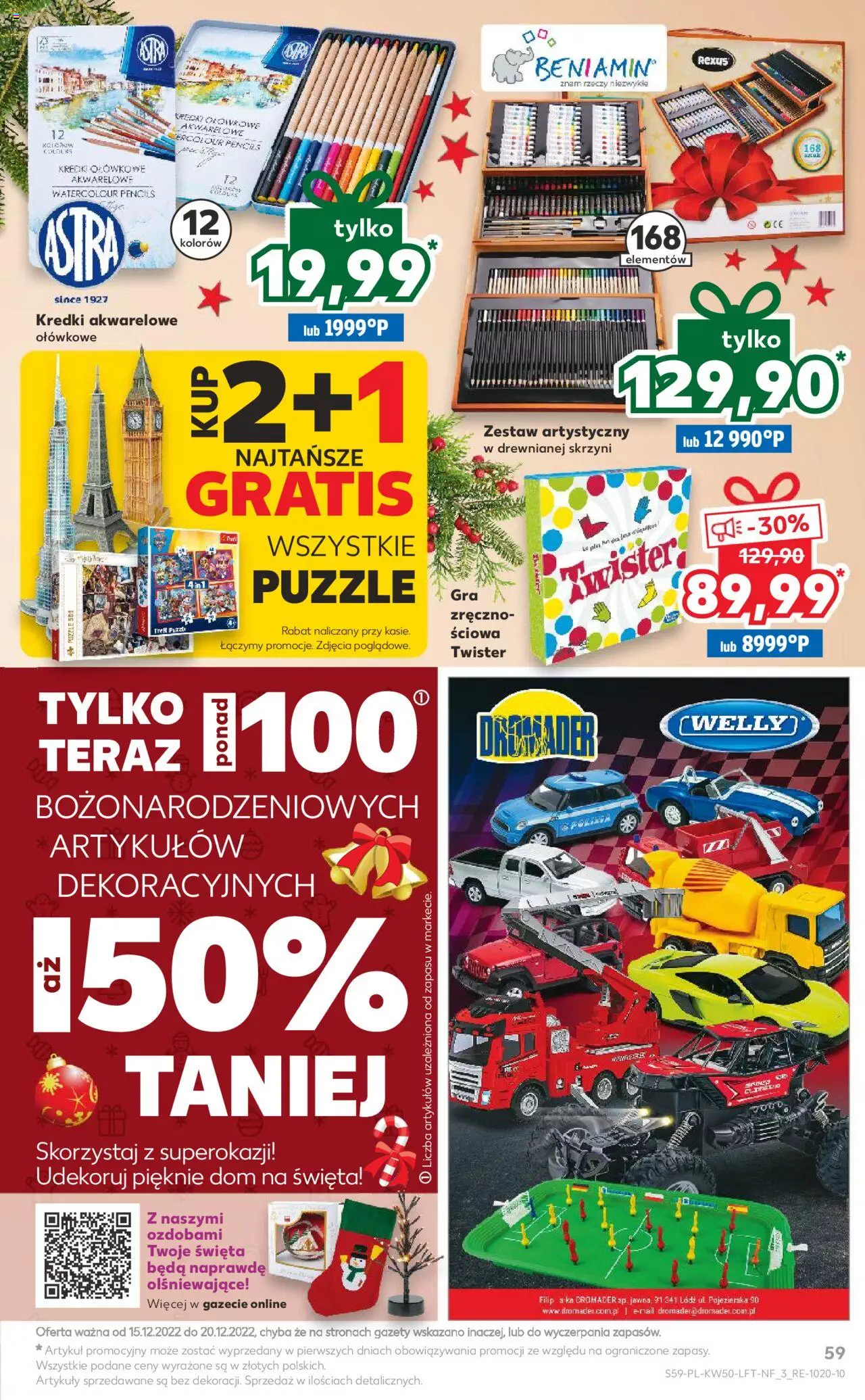 KAUFLAND gazetka ważna od 15.12.2022 do 20.12.2022 strona 59