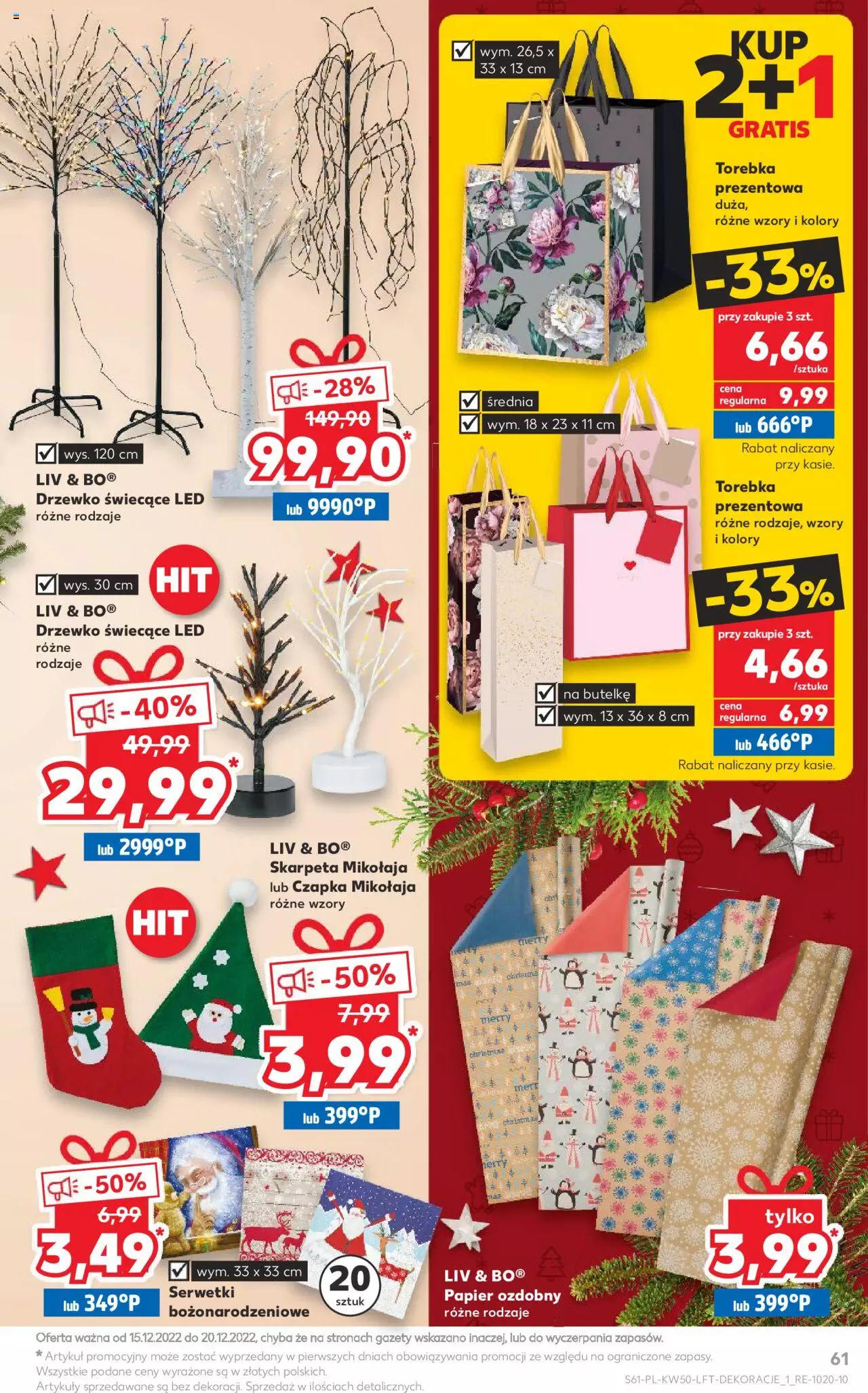 KAUFLAND gazetka ważna od 15.12.2022 do 20.12.2022 strona 61