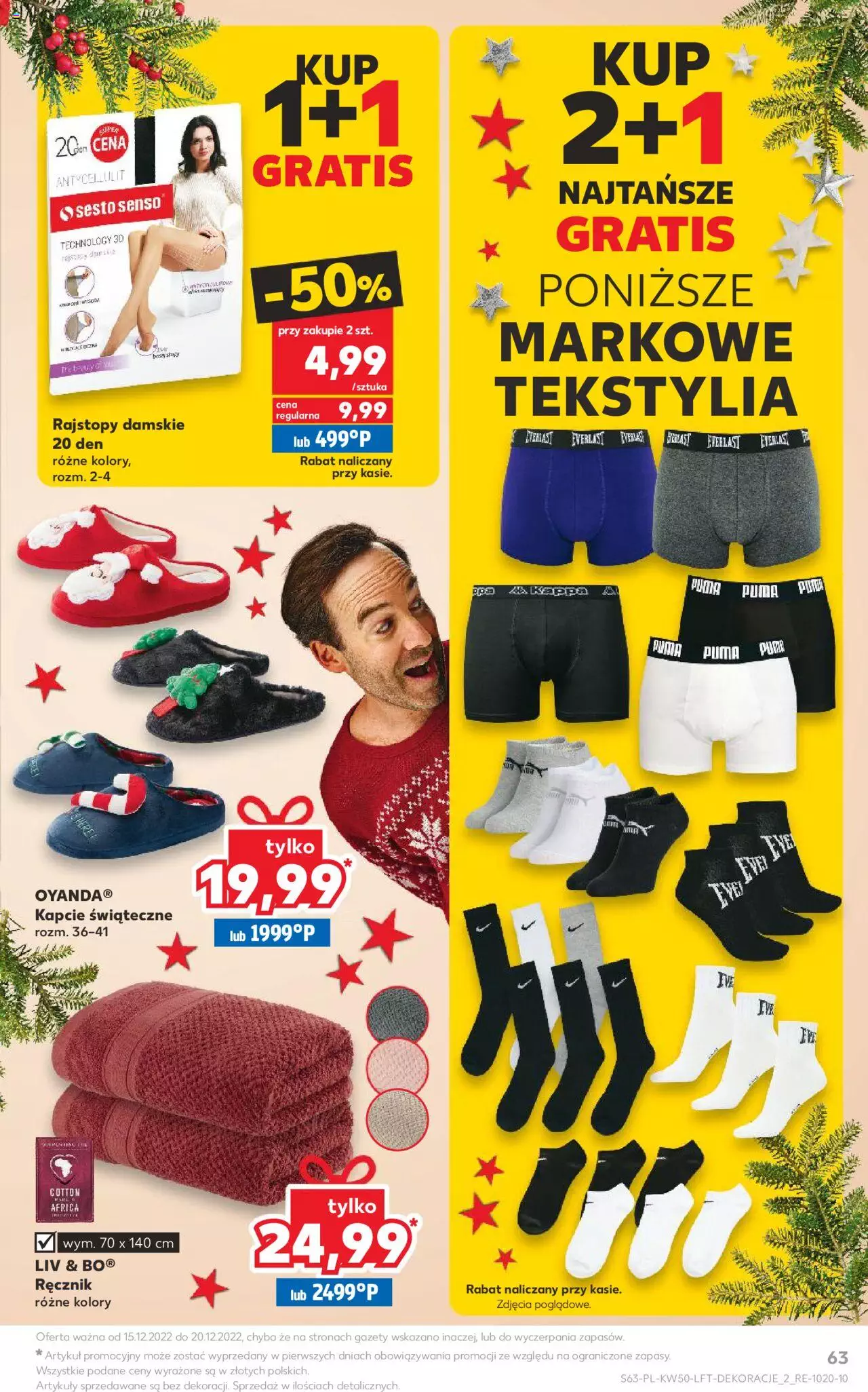KAUFLAND gazetka ważna od 15.12.2022 do 20.12.2022 strona 63