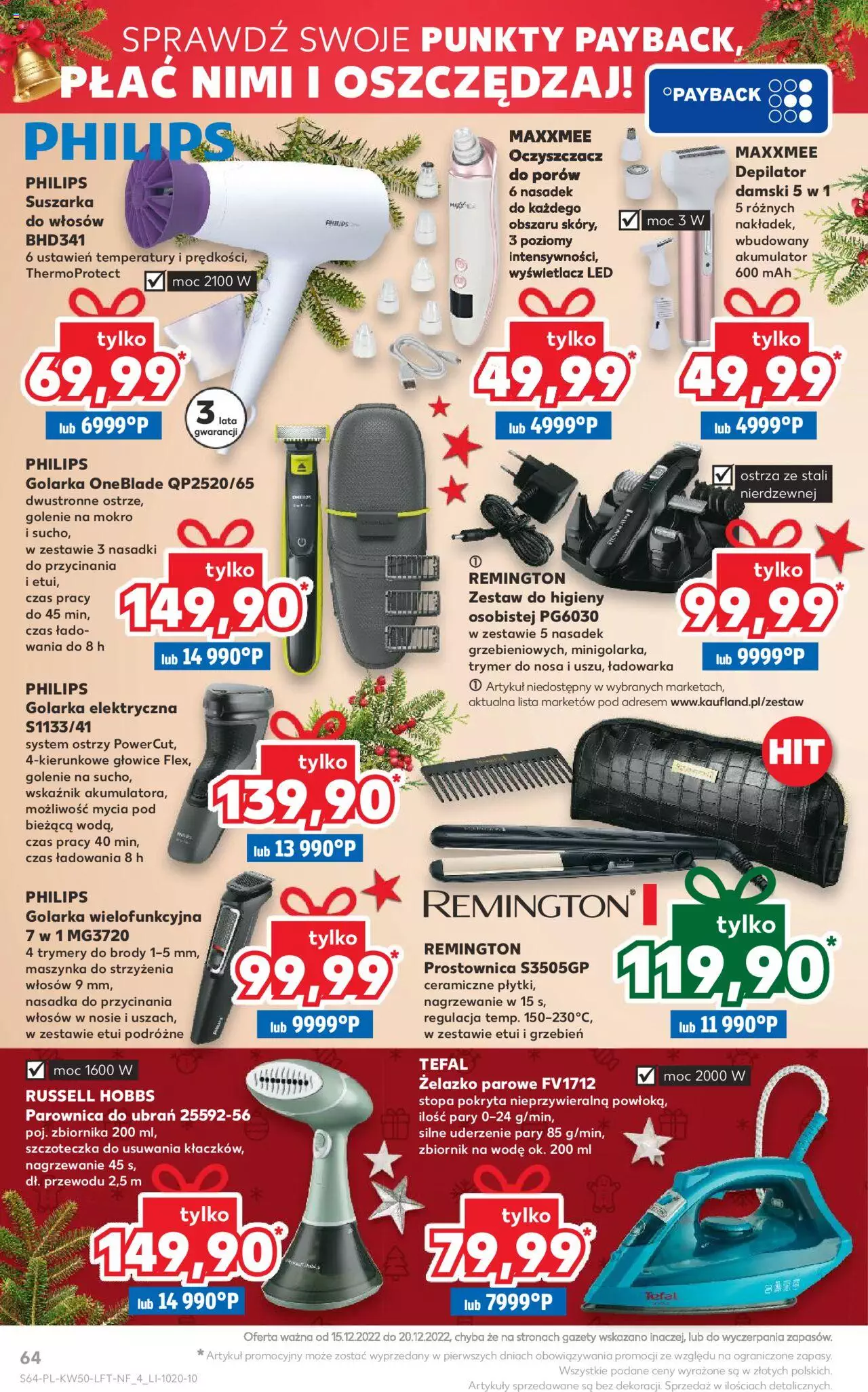 KAUFLAND gazetka ważna od 15.12.2022 do 20.12.2022 strona 64