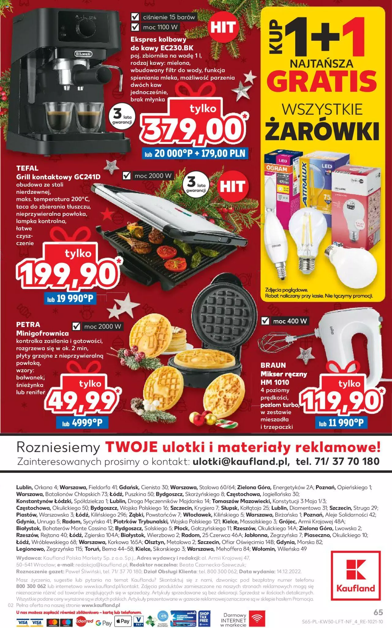 KAUFLAND gazetka ważna od 15.12.2022 do 20.12.2022 strona 65