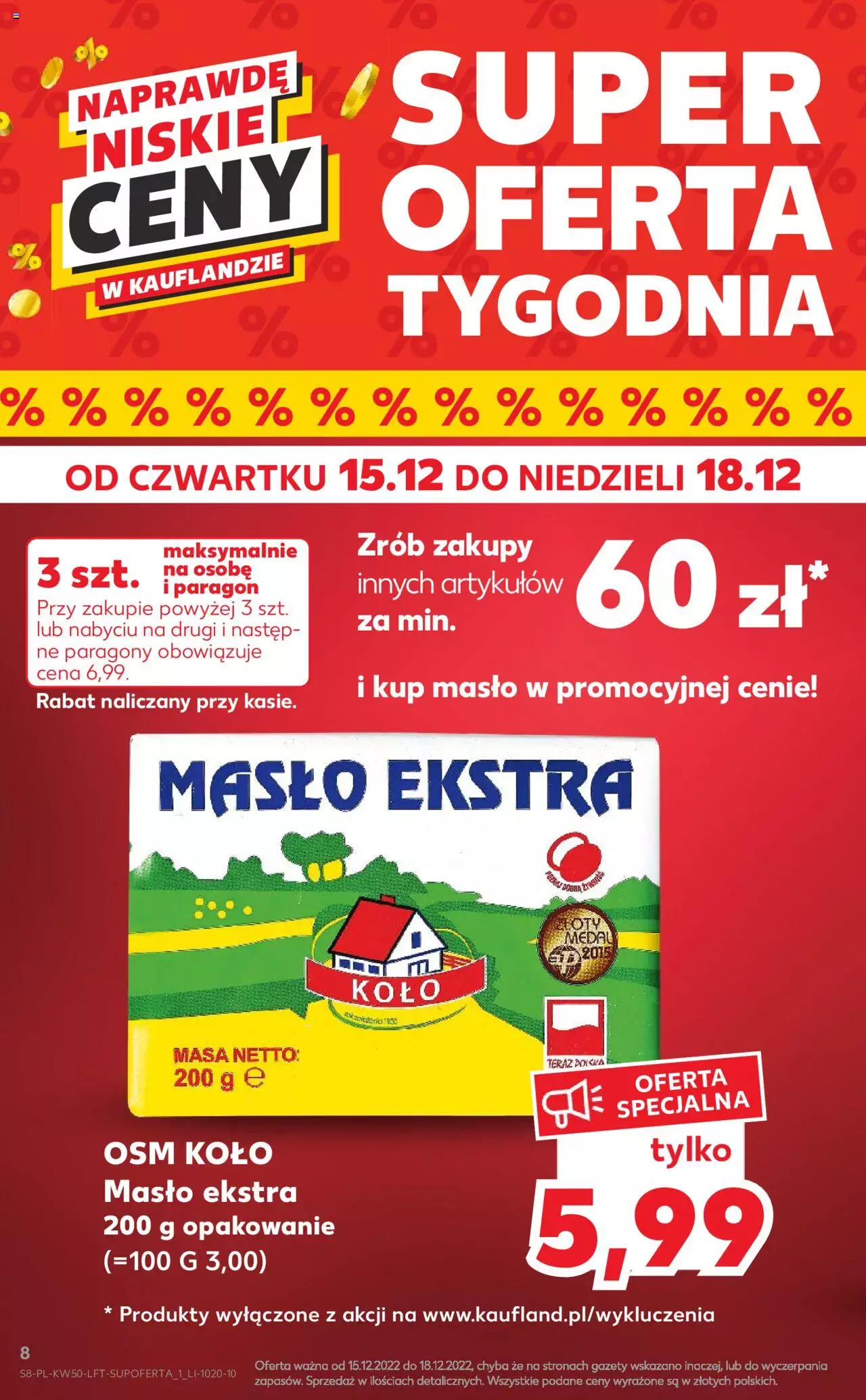 KAUFLAND gazetka ważna od 15.12.2022 do 20.12.2022 strona 8