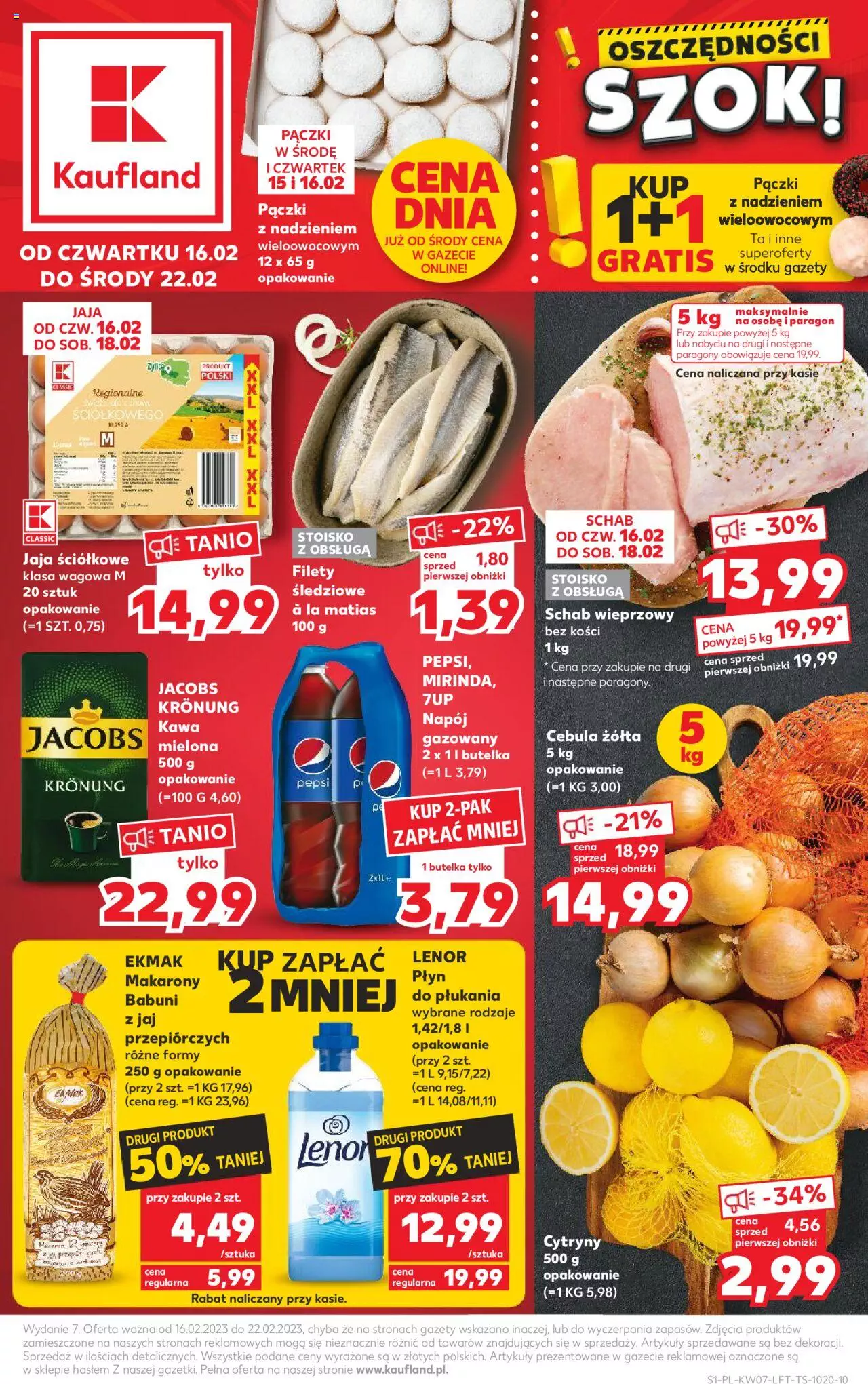 KAUFLAND gazetka ważna od 16.02.2023 do 22.02.2023 strona 1