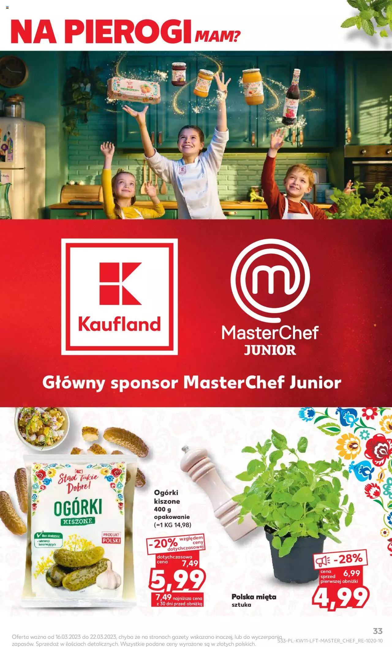 Kaufland gazetka ważna od 16.03.2023 do 22.03.2023 strona 33