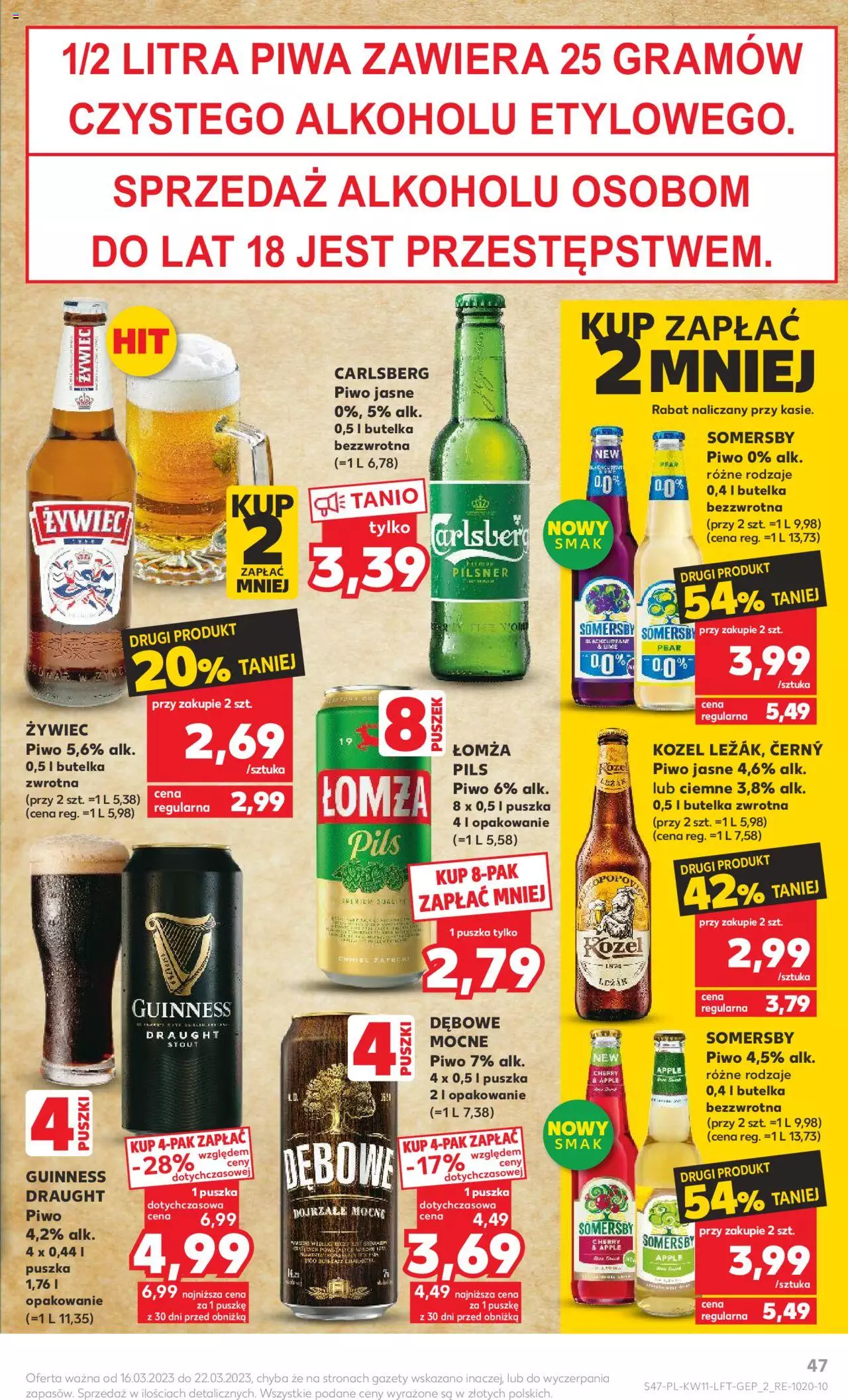 Kaufland gazetka ważna od 16.03.2023 do 22.03.2023 strona 47