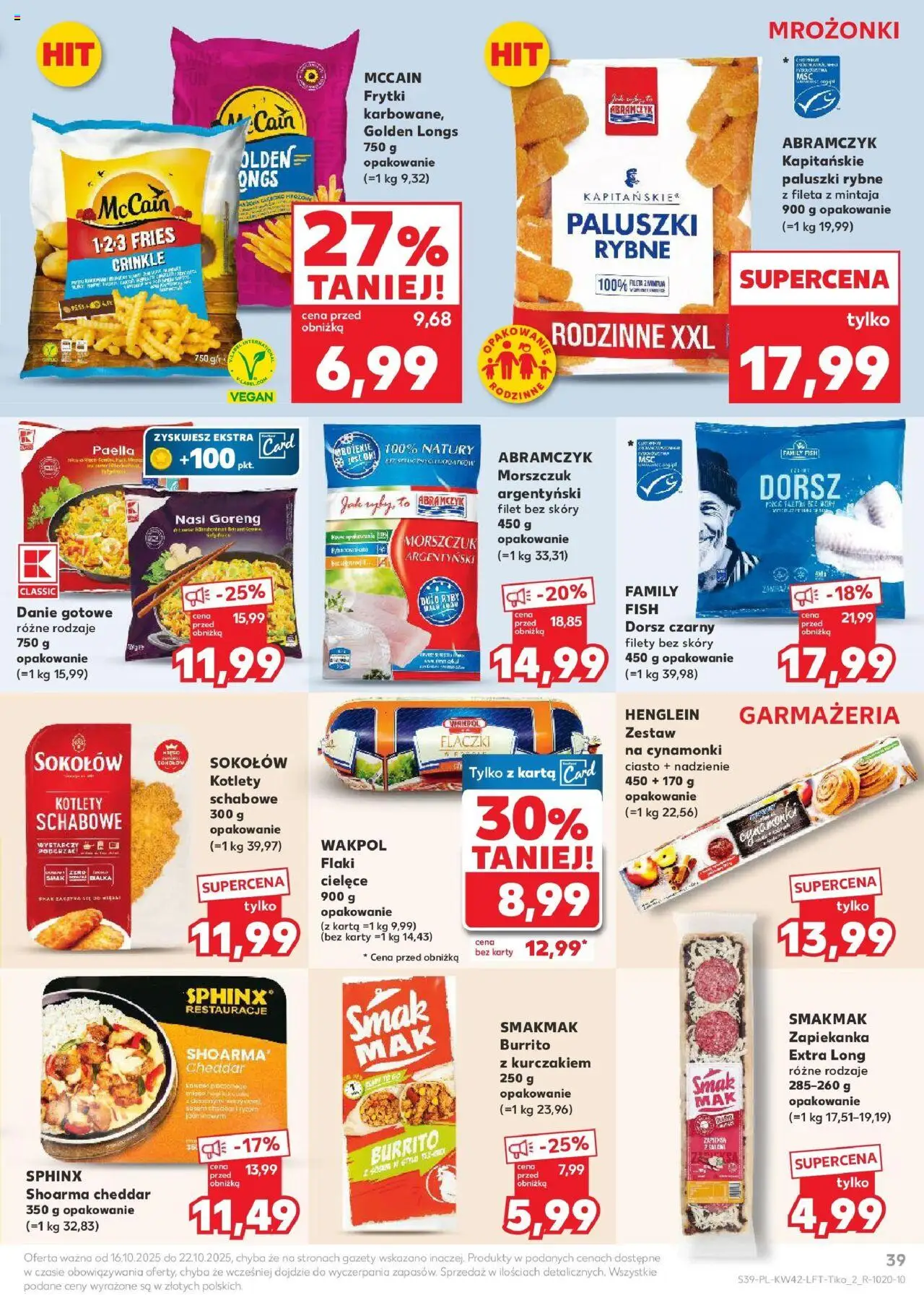 KAUFLAND gazetka  ważna od 16.10.2025 do 22.10.2025 strona 39