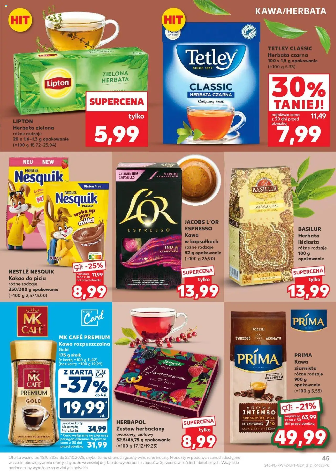 KAUFLAND gazetka  ważna od 16.10.2025 do 22.10.2025 strona 45