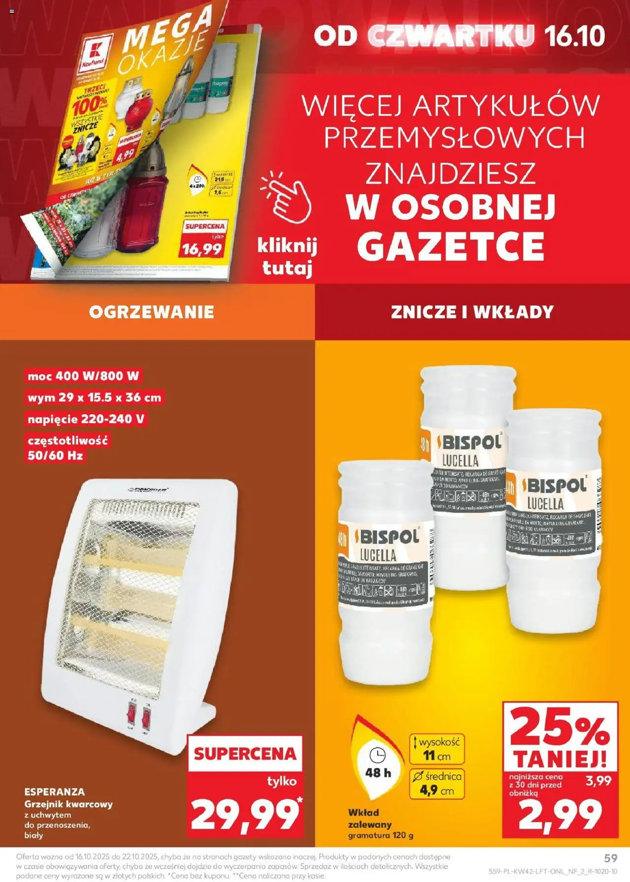 KAUFLAND gazetka  ważna od 16.10.2025 do 22.10.2025 strona 59
