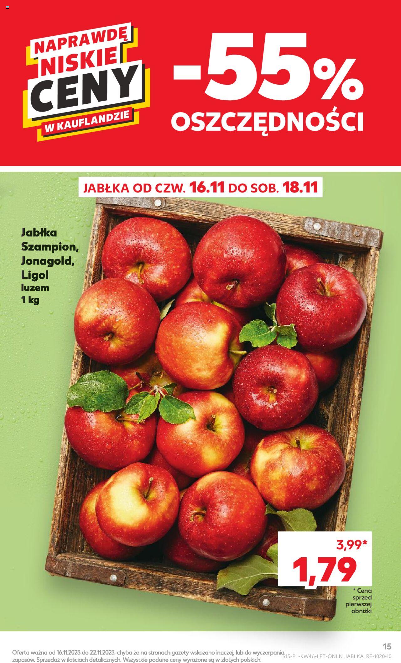 Kaufland gazetka ważna od 16.11.2023 do 22.11.2023 strona 15