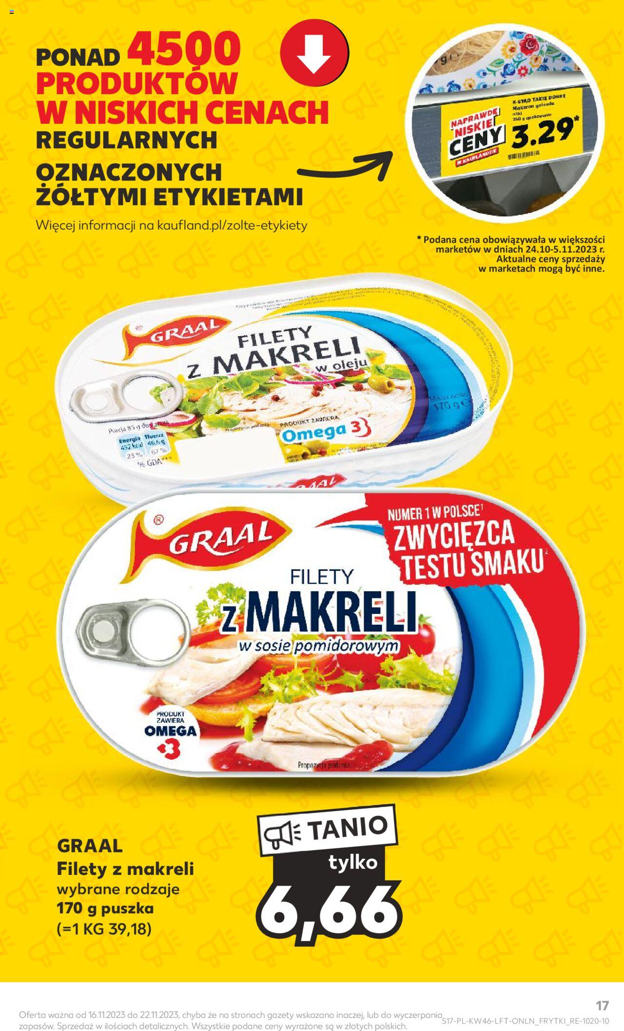 Kaufland gazetka ważna od 16.11.2023 do 22.11.2023 strona 17