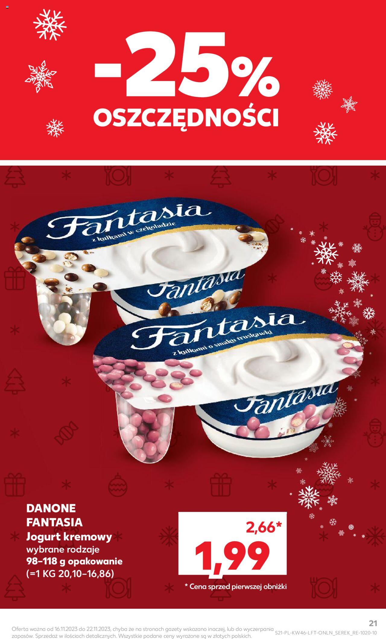 Kaufland gazetka ważna od 16.11.2023 do 22.11.2023 strona 21