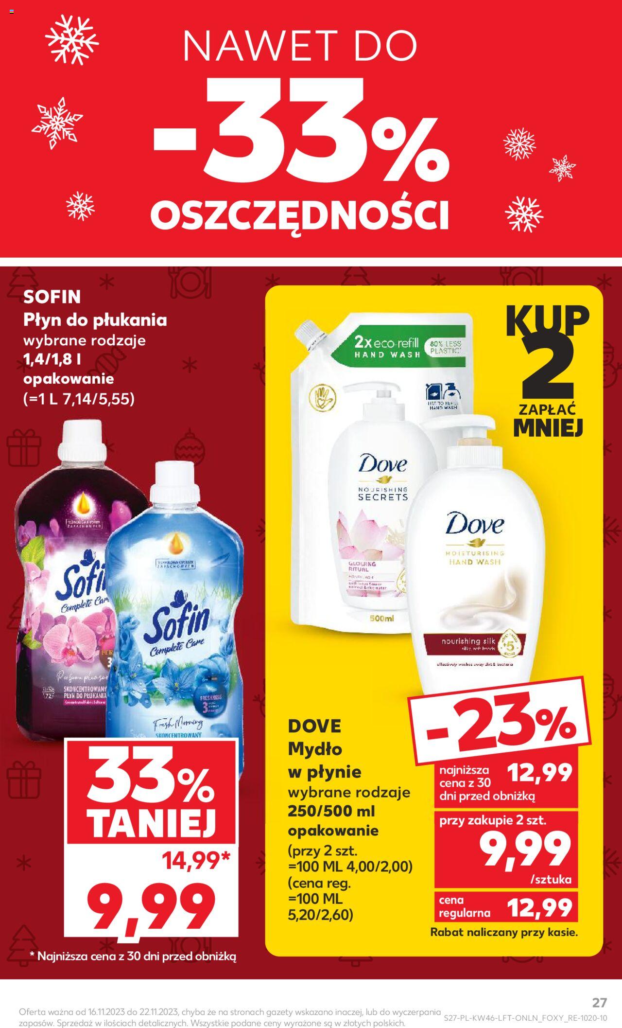Kaufland gazetka ważna od 16.11.2023 do 22.11.2023 strona 27
