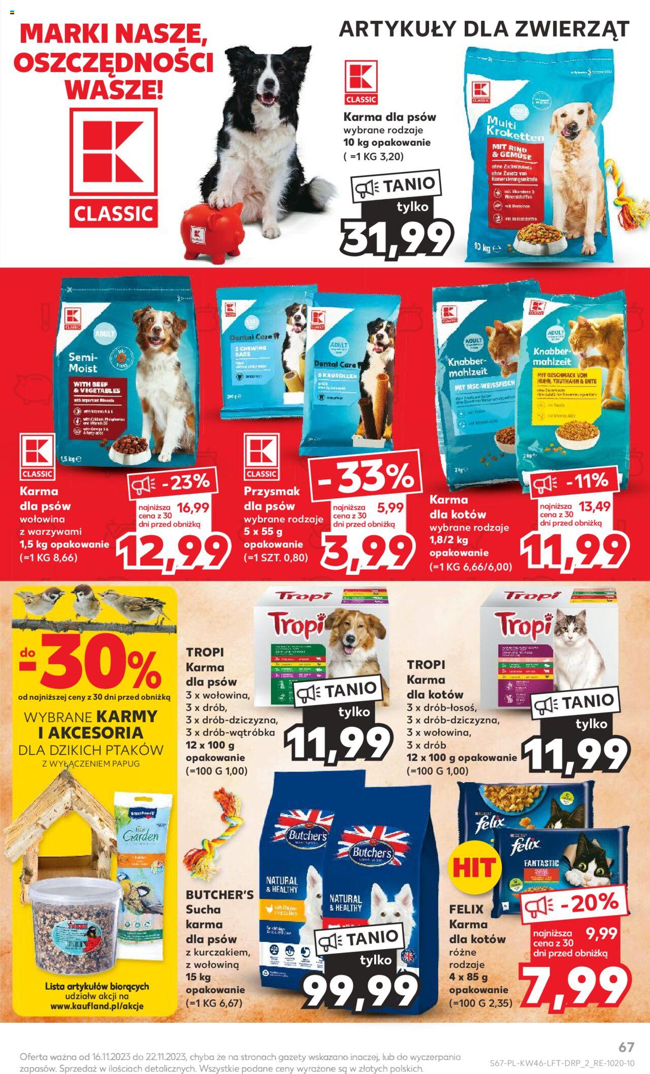 Kaufland gazetka ważna od 16.11.2023 do 22.11.2023 strona 66