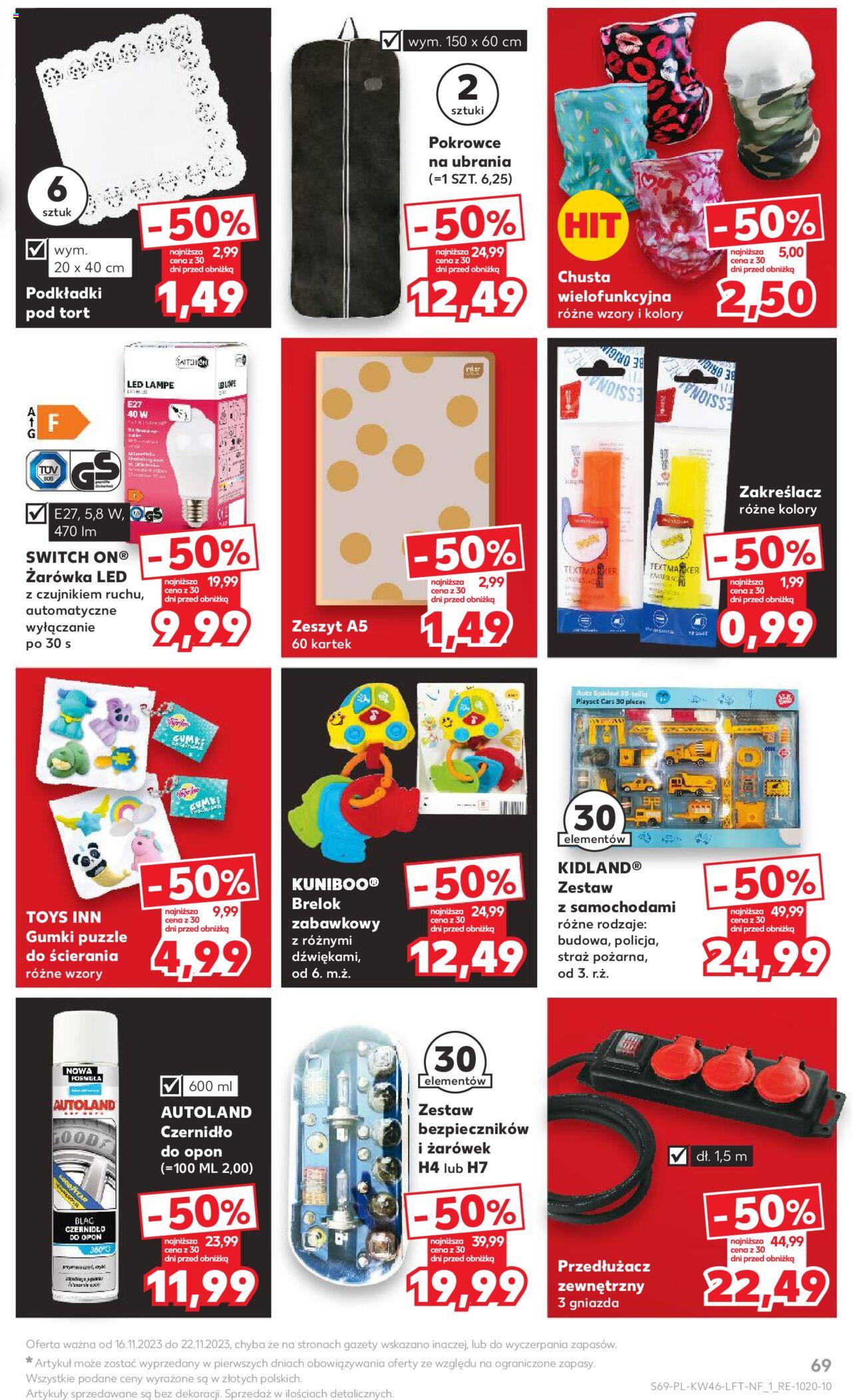 Kaufland gazetka ważna od 16.11.2023 do 22.11.2023 strona 68