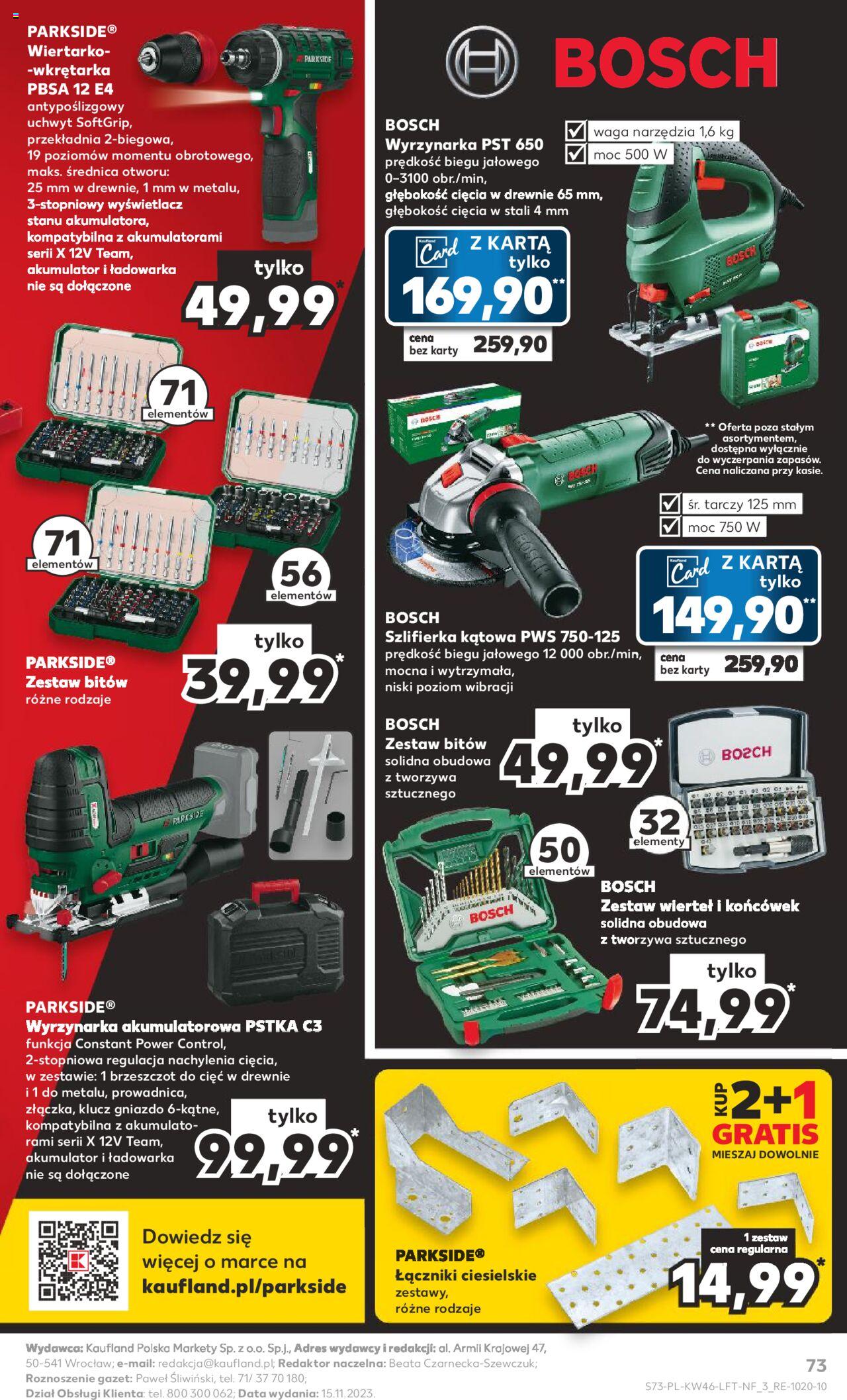 Kaufland gazetka ważna od 16.11.2023 do 22.11.2023 strona 72