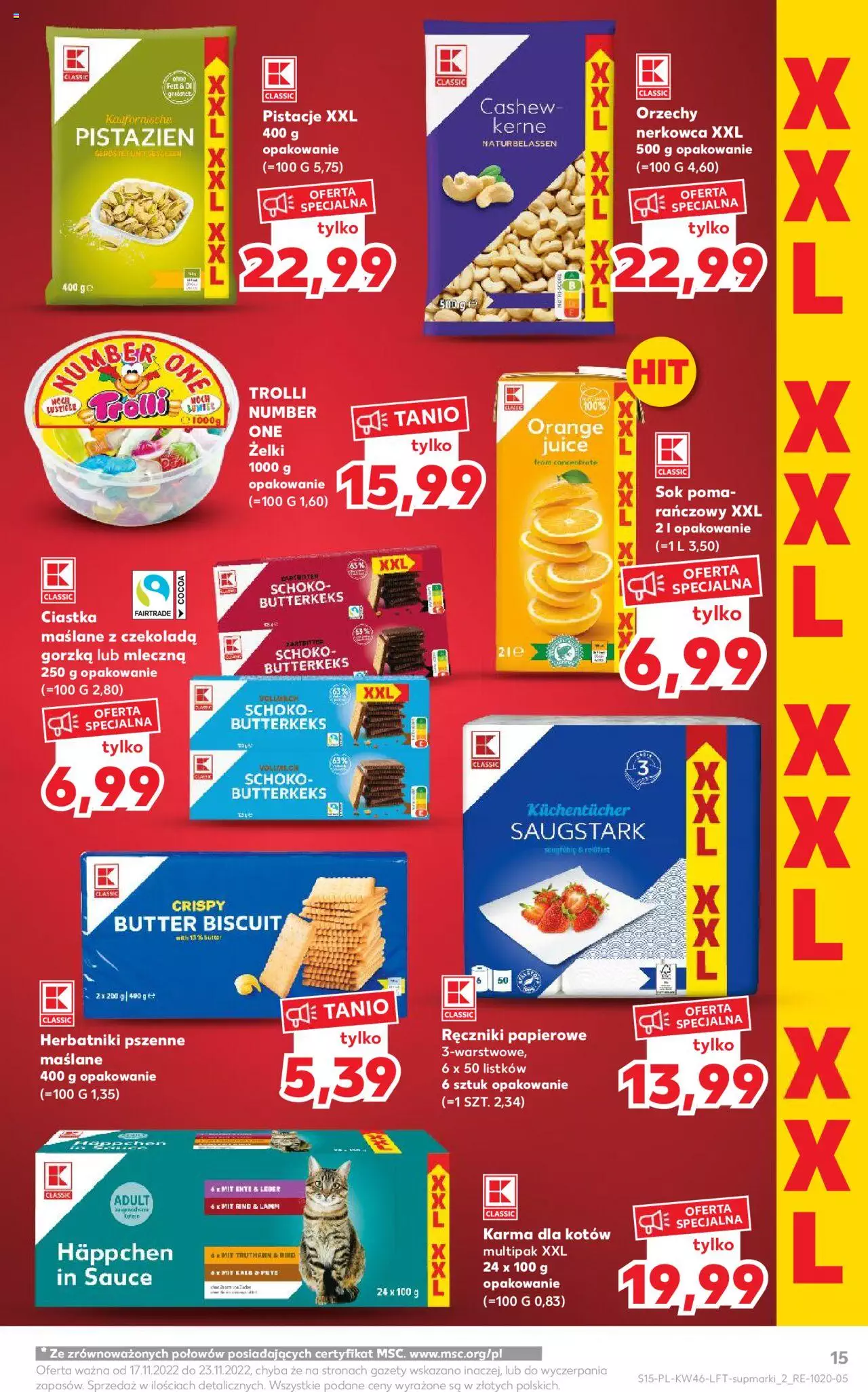 Kaufland gazetka ważna od 17.11.2022 do 23.11.2022 strona 15