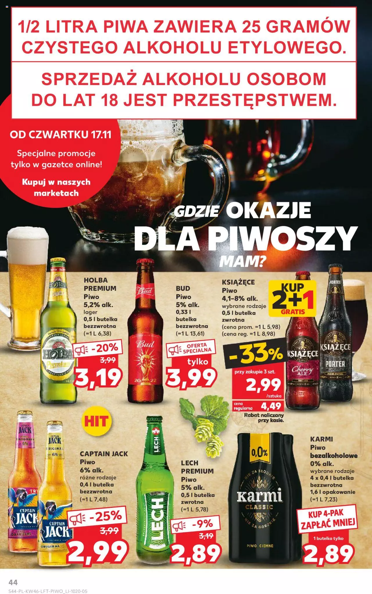 Kaufland gazetka ważna od 17.11.2022 do 23.11.2022 strona 44