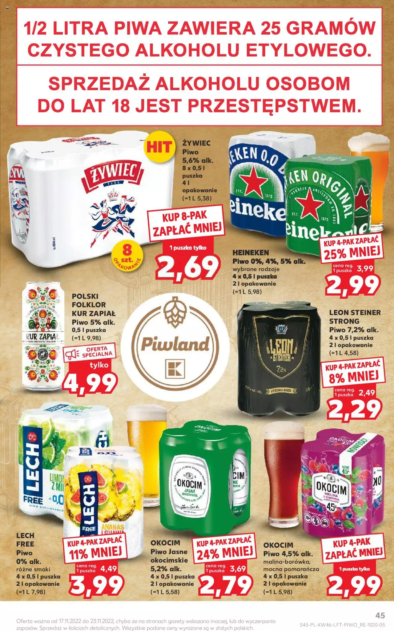 Kaufland gazetka ważna od 17.11.2022 do 23.11.2022 strona 45