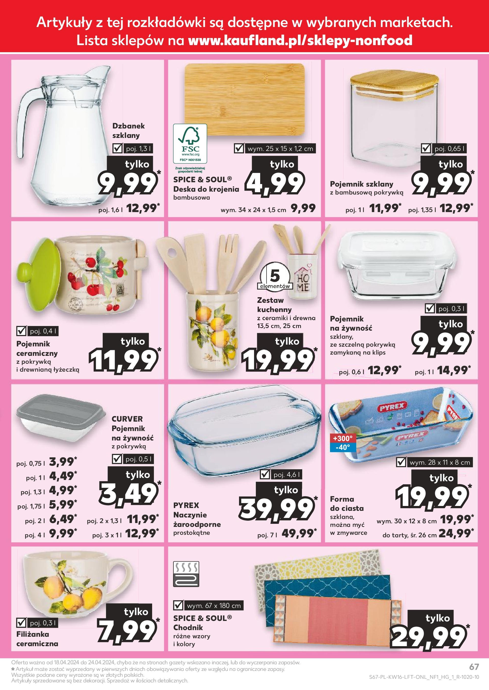 KAUFLAND gazetka ważna od 18.04.2024 do 24.04.2024 strona 60