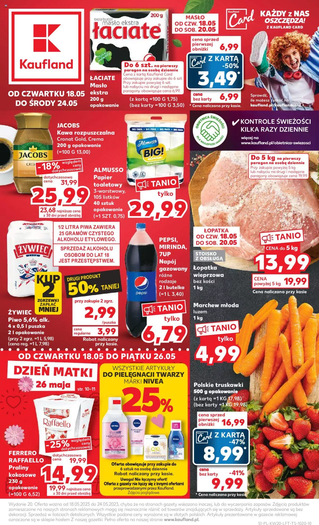 KAUFLAND gazetka ważna od 18.05.2023 do 24.05.2023 strona 1