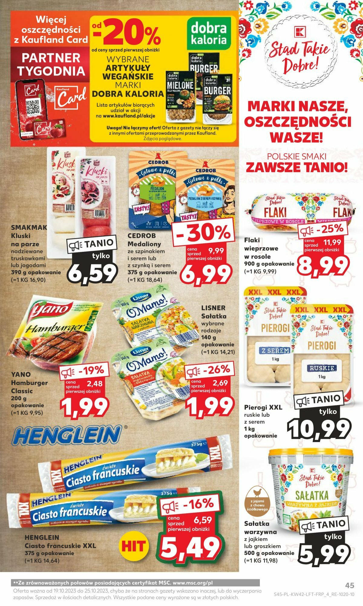 KAUFLAND gazetka ważna od 19.10.2023 do 25.10.2023 strona 43