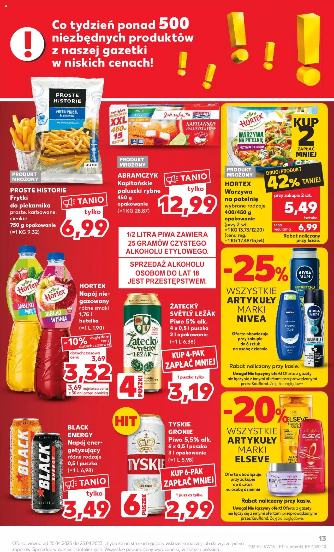 KAUFLAND gazetka ważna  od  20.04.2023 do 25.04.2023 strona 13