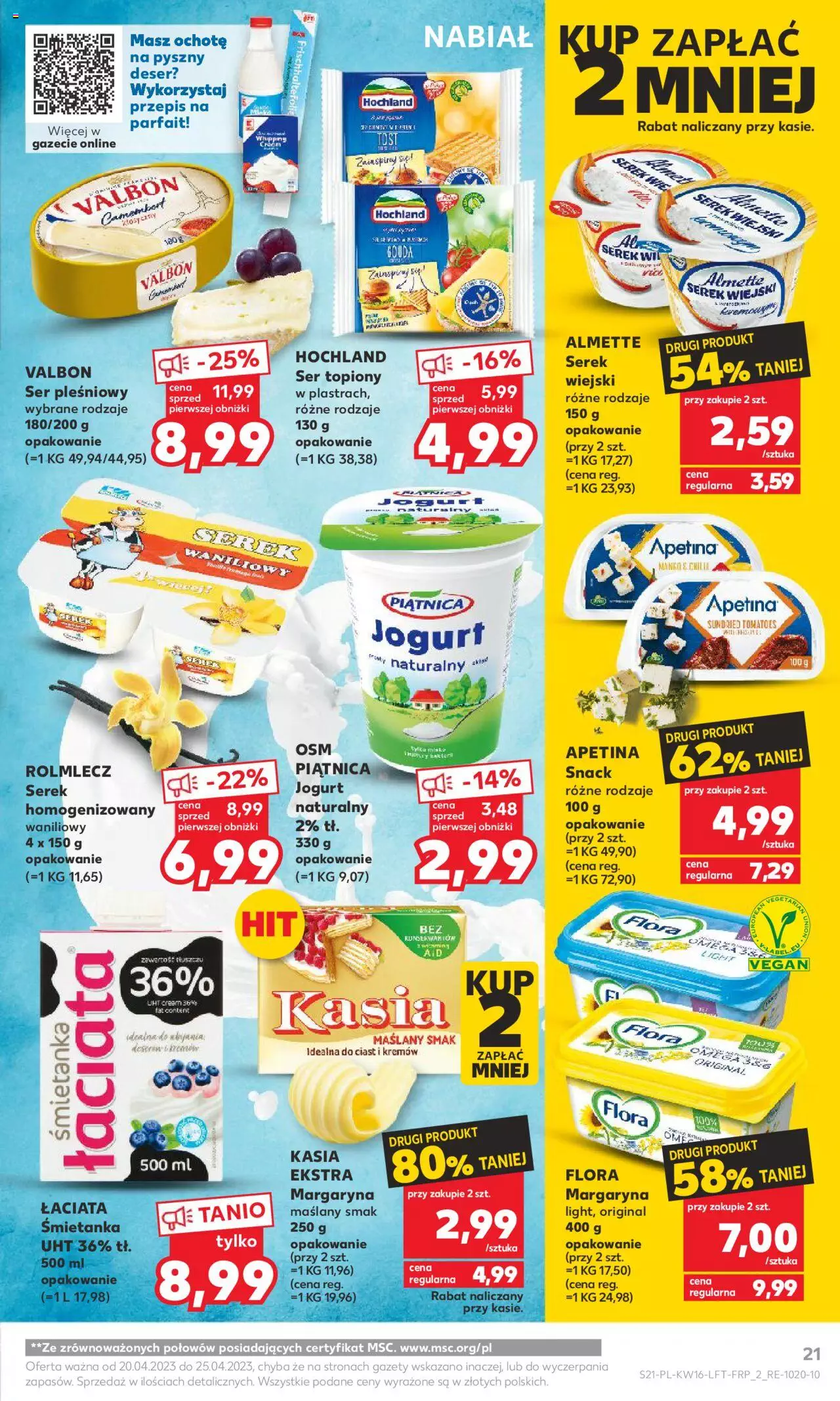 KAUFLAND gazetka ważna  od  20.04.2023 do 25.04.2023 strona 21
