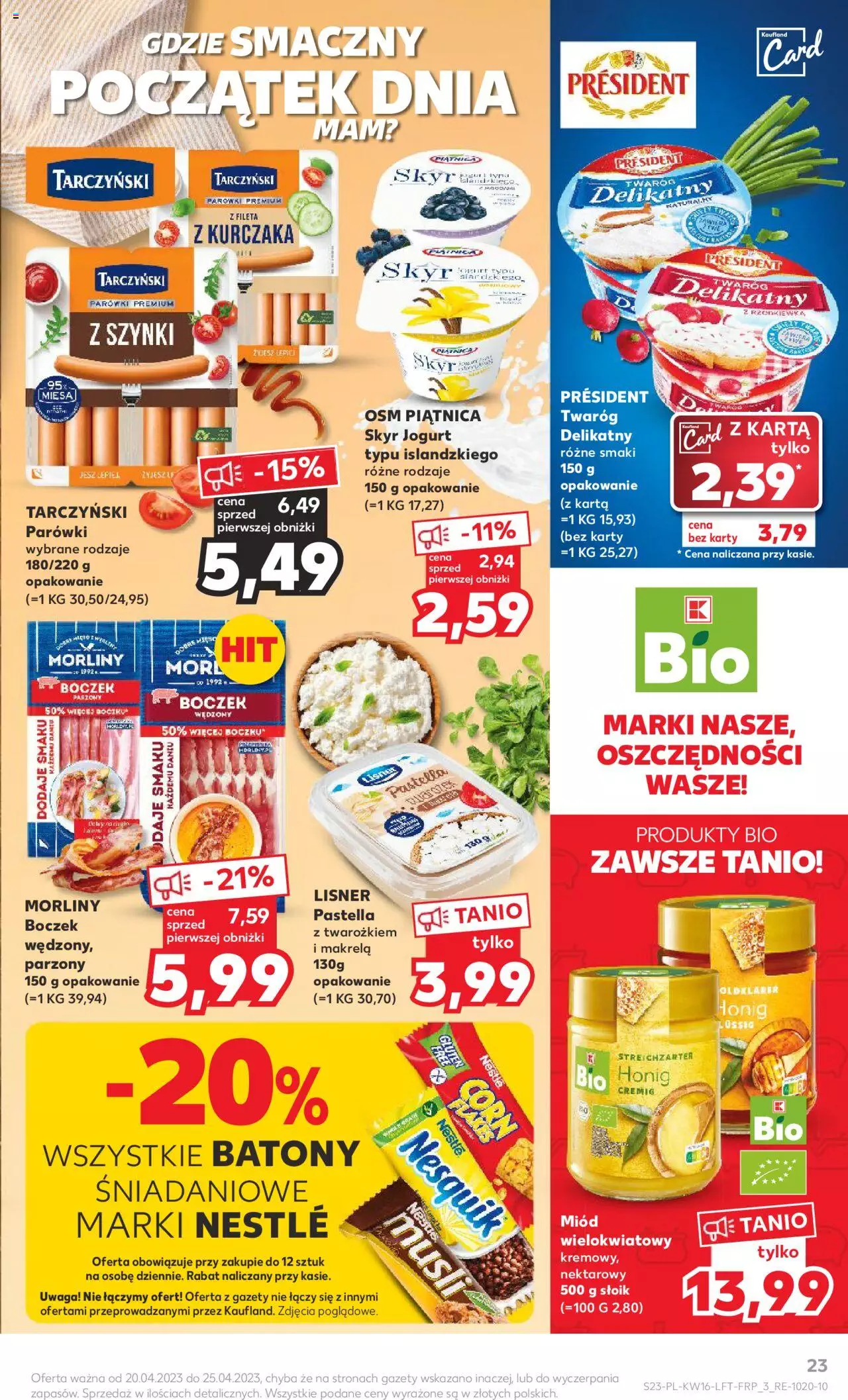 KAUFLAND gazetka ważna  od  20.04.2023 do 25.04.2023 strona 23