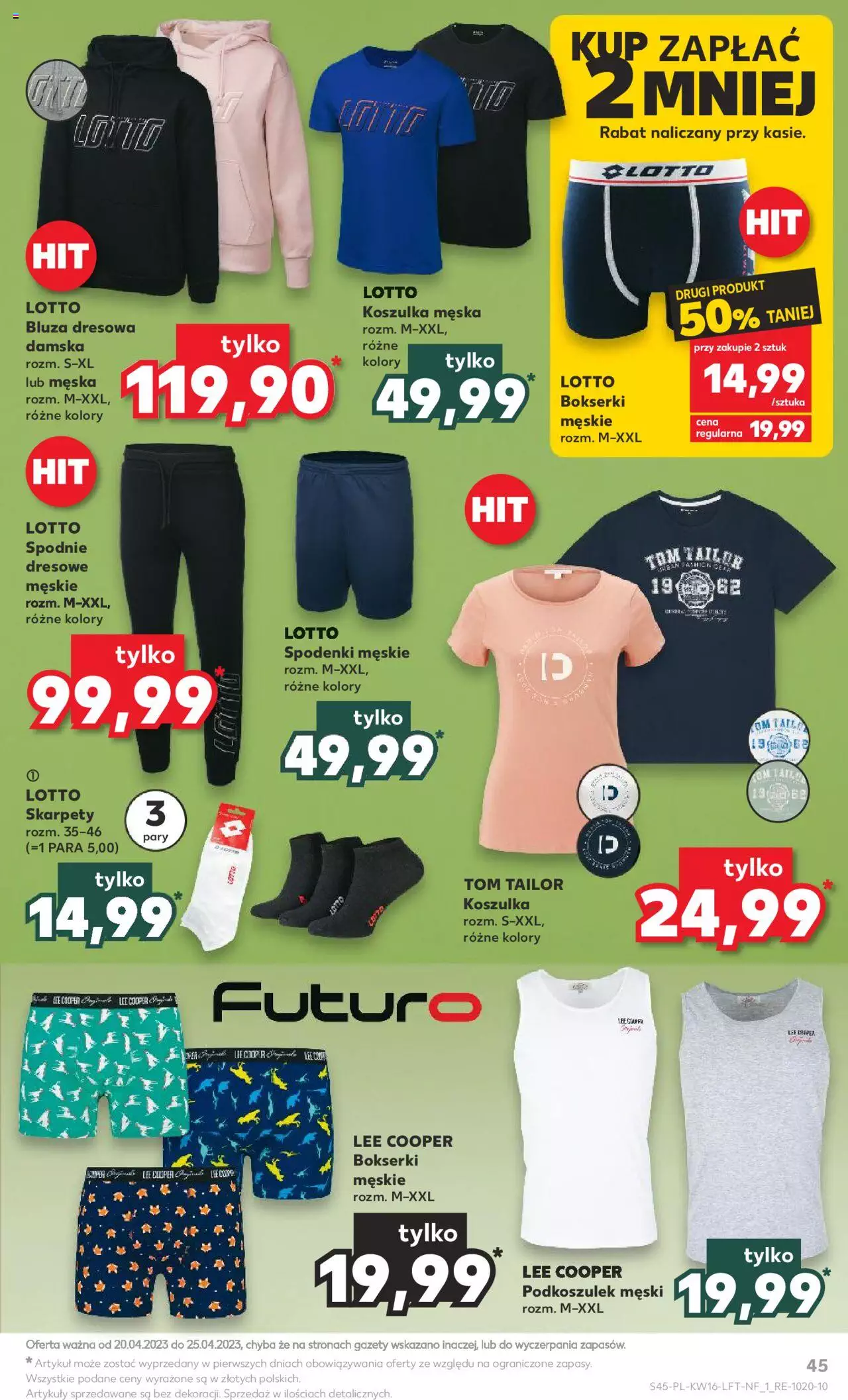 KAUFLAND gazetka ważna  od  20.04.2023 do 25.04.2023 strona 45