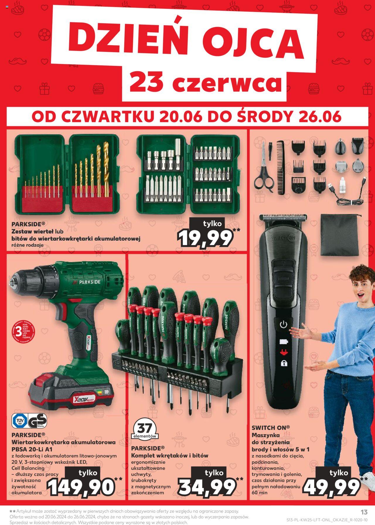 KAUFLAND gazetka ważna od 20.06.2024 do 26.06.2024 strona 13
