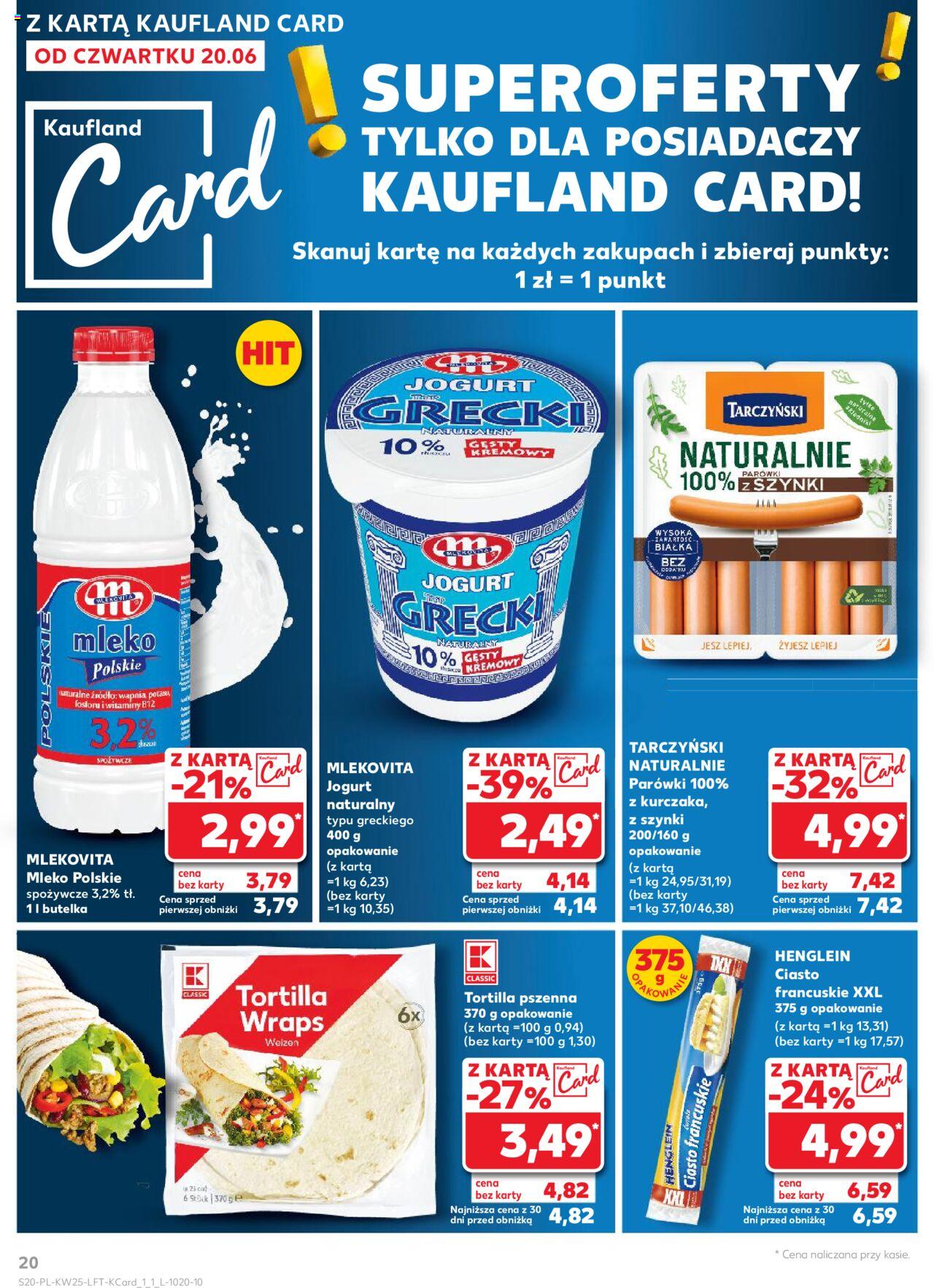 KAUFLAND gazetka ważna od 20.06.2024 do 26.06.2024 strona 20