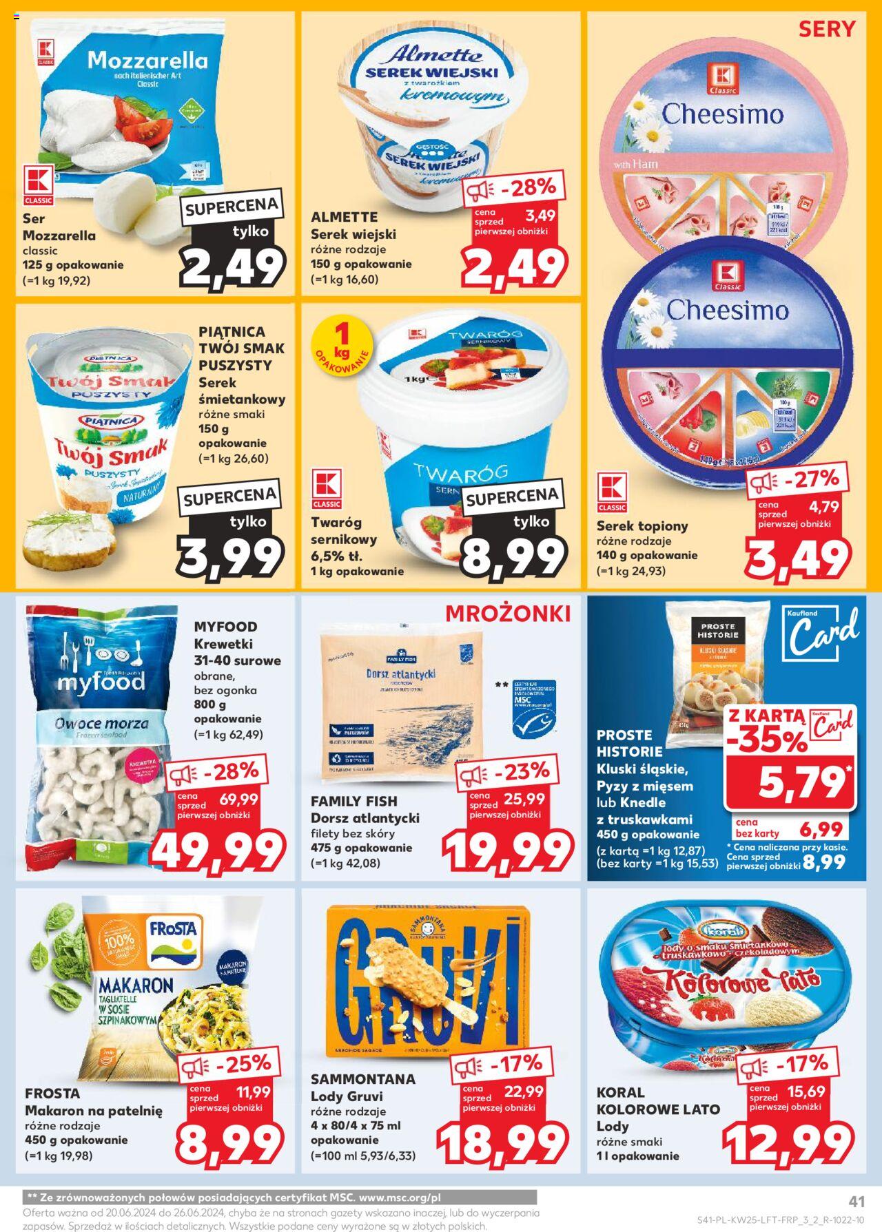 KAUFLAND gazetka ważna od 20.06.2024 do 26.06.2024 strona 41