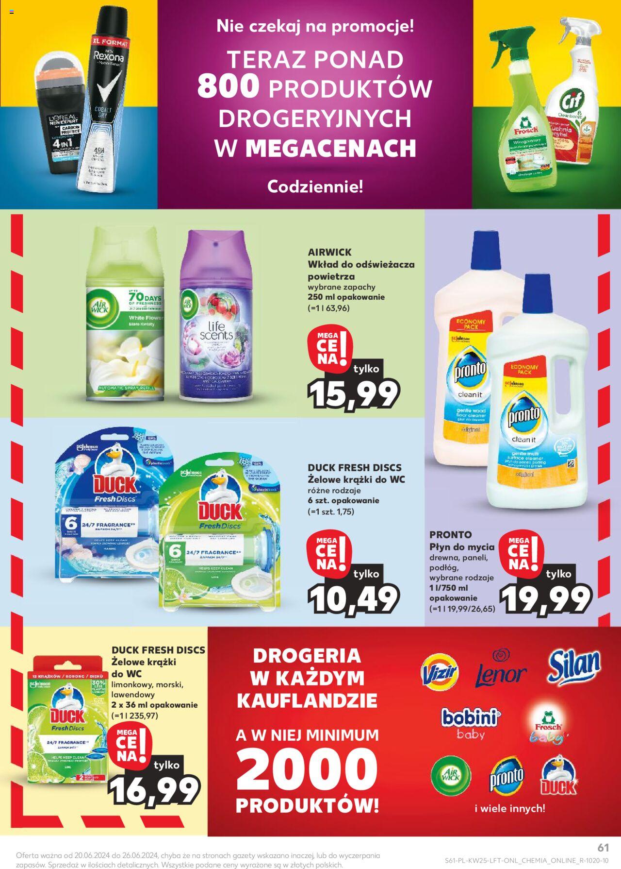 KAUFLAND gazetka ważna od 20.06.2024 do 26.06.2024 strona 61