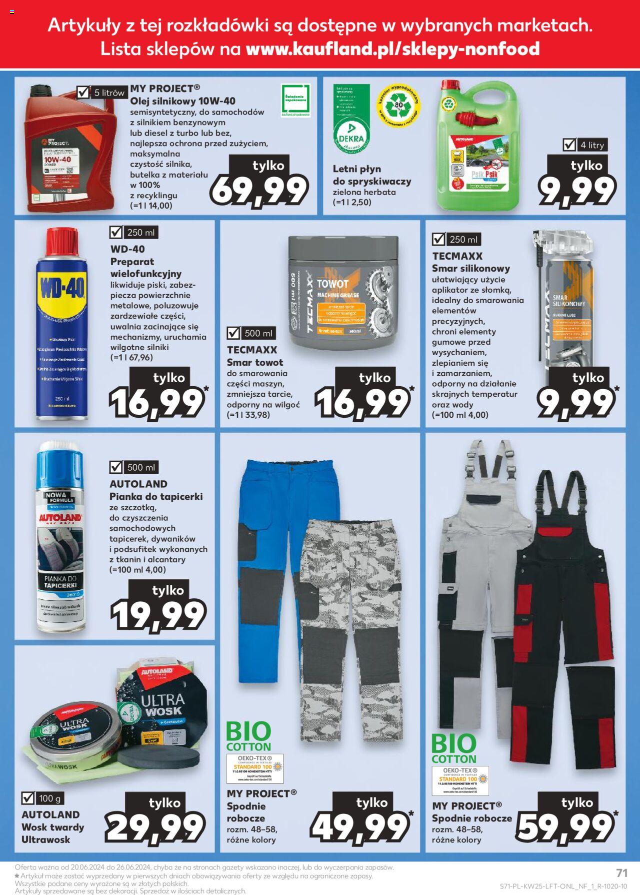 KAUFLAND gazetka ważna od 20.06.2024 do 26.06.2024 strona 71