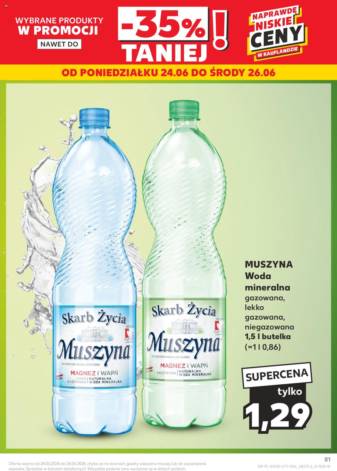 KAUFLAND gazetka ważna od 20.06.2024 do 26.06.2024 strona 81