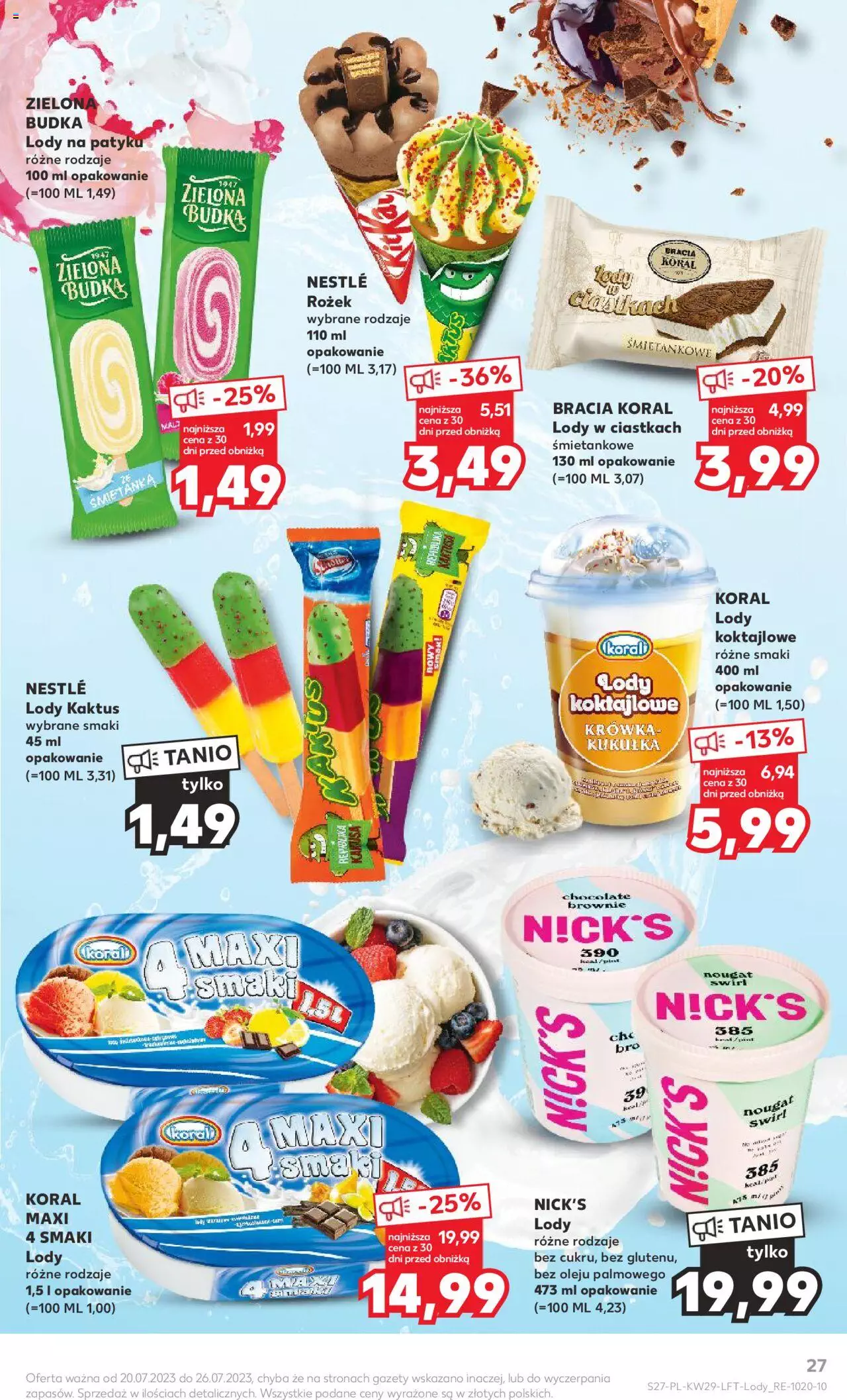 KAUFLAND gazetka ważna od 20.07.2023 do 26.07.2023 strona 27