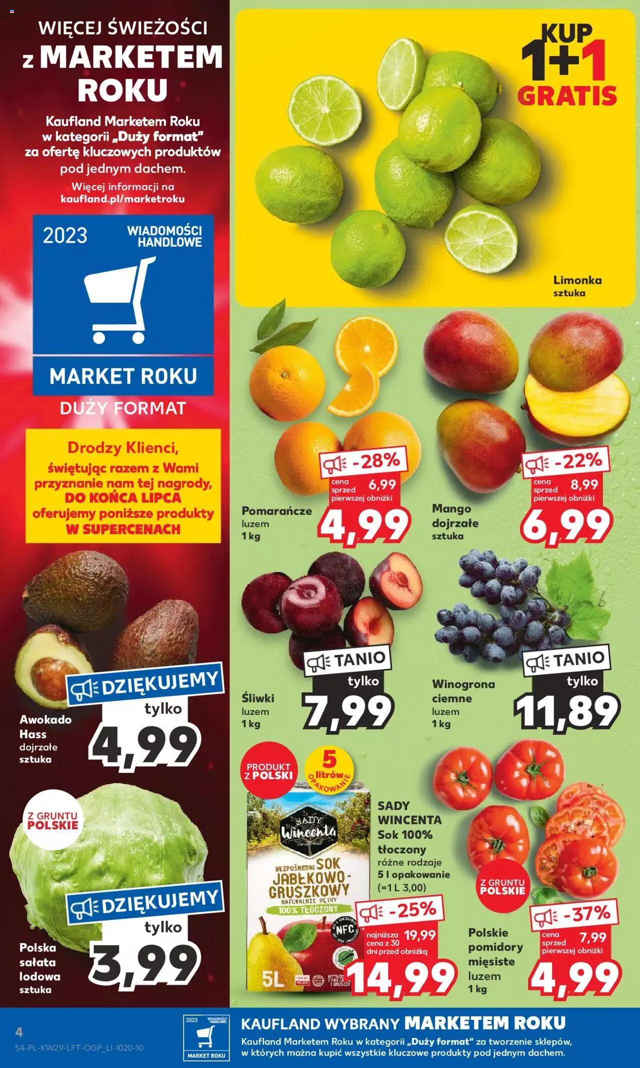 KAUFLAND gazetka ważna od 20.07.2023 do 26.07.2023 strona 4