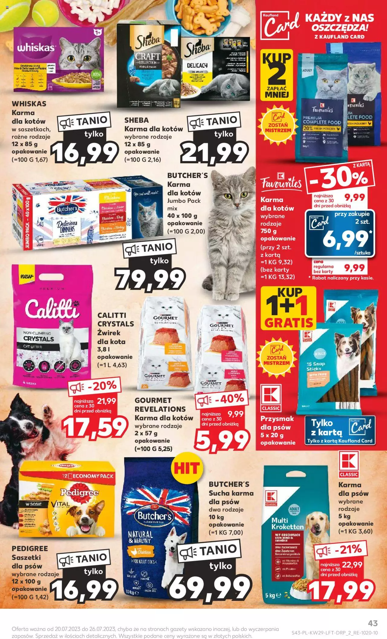 KAUFLAND gazetka ważna od 20.07.2023 do 26.07.2023 strona 43